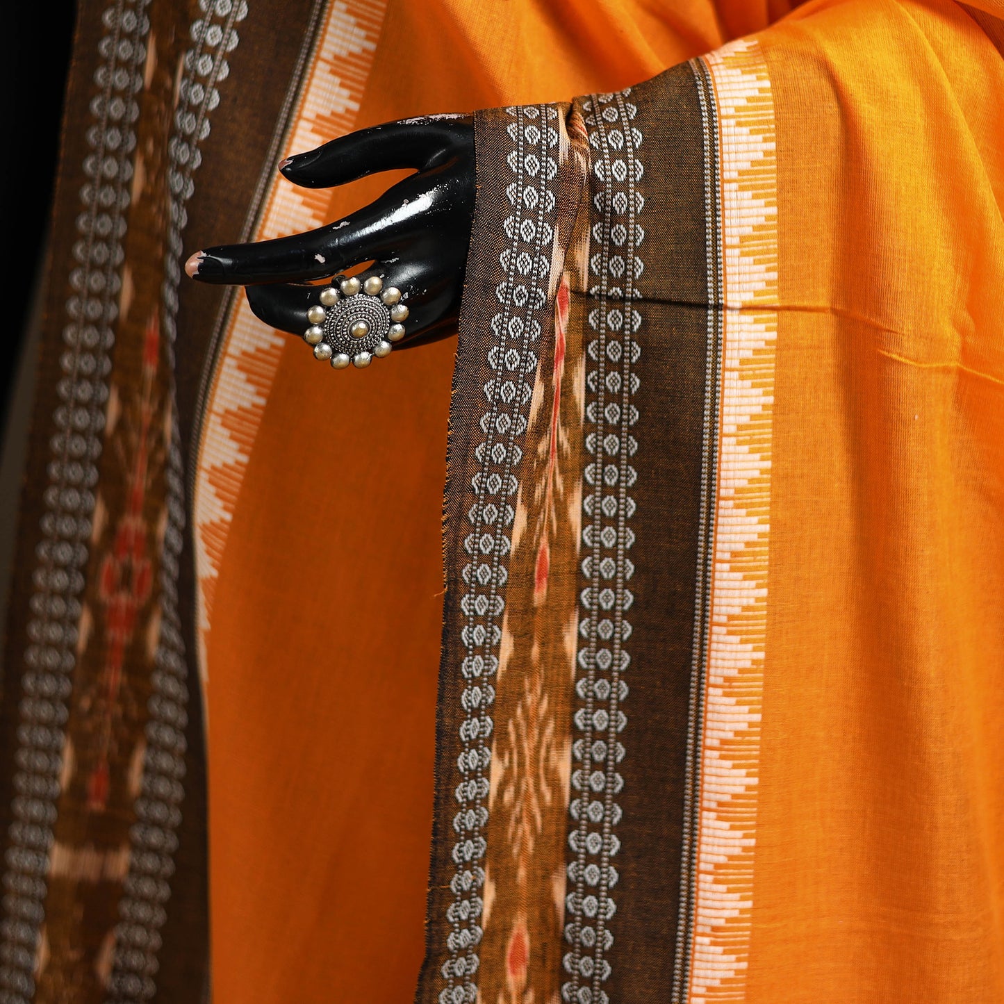 Sambalpuri Ikat Cotton Dupatta from Odisha 32