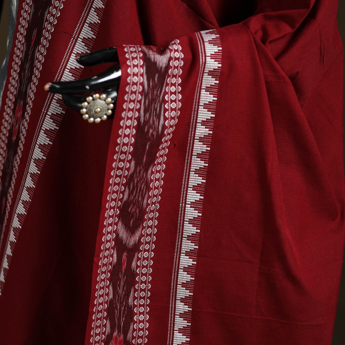 Sambalpuri Ikat Cotton Dupatta from Odisha 34