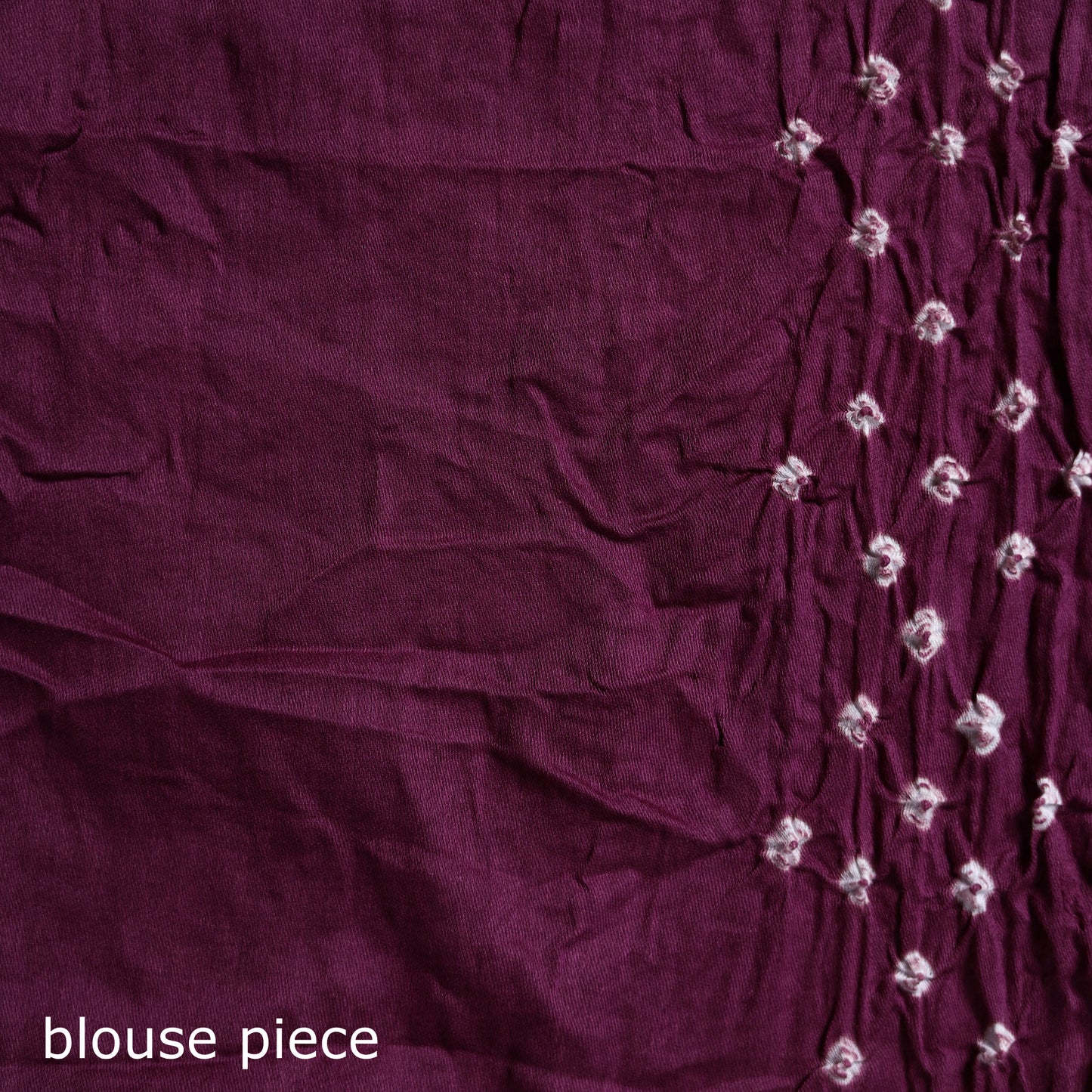 Kutch Bandhani Tie-Dye Cotton Saree 09