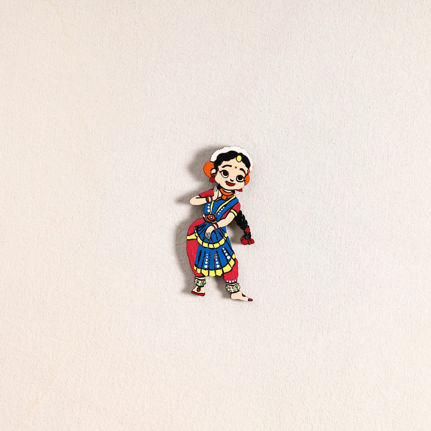 Handpainted Dancing Doll Fridge Magnet 03