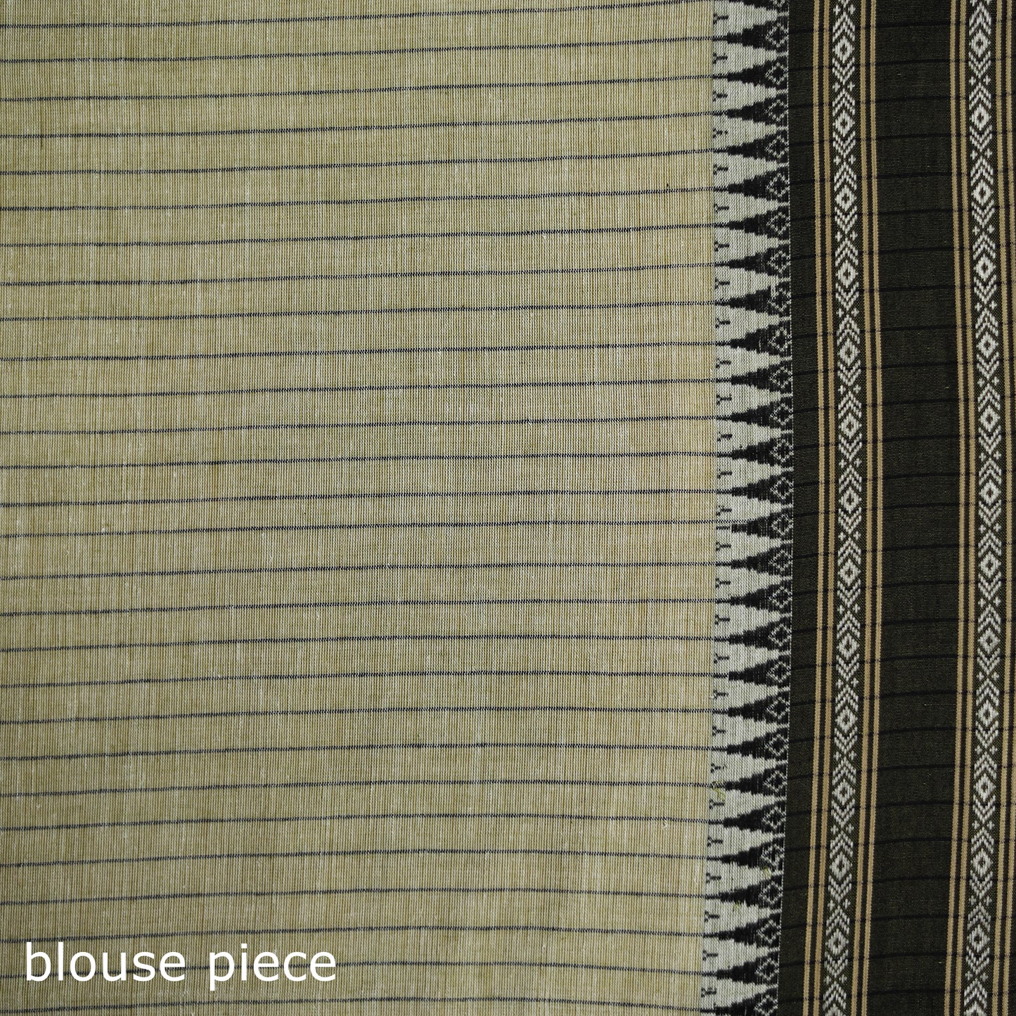 Yellow - Bengal Handwoven Cotton Begumpuri Saree 02
