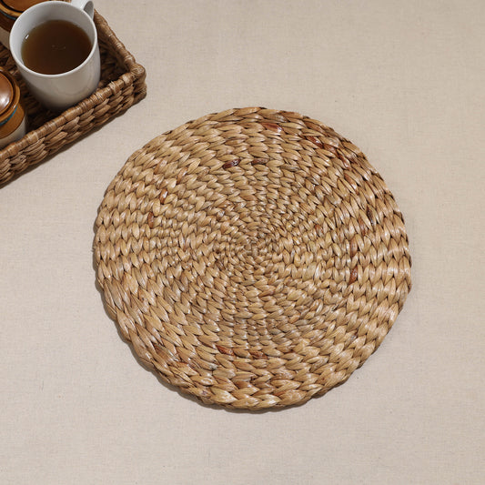 Handmade Organic Water Hyacinth Mat from Assam
