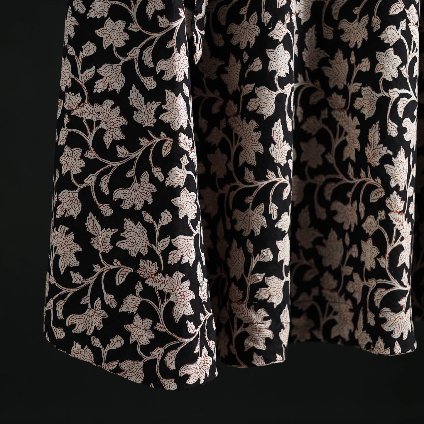 Bagru Hand Block Print Cotton Wrap Around Skirt 02
