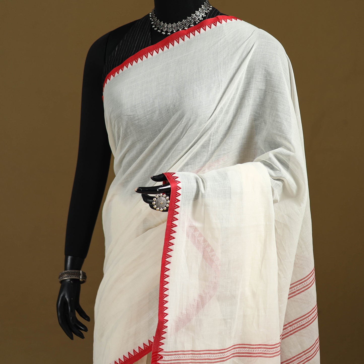 Bengal Handwoven Cotton Begumpuri Saree 13