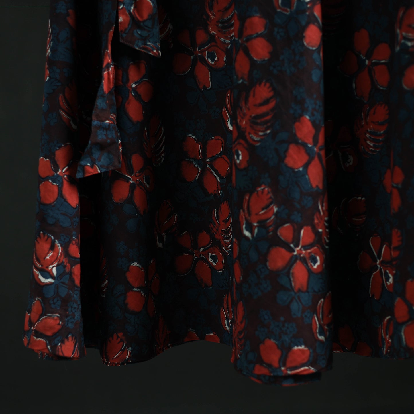 Bagru Hand Block Print Cotton Wrap Around Skirt 04