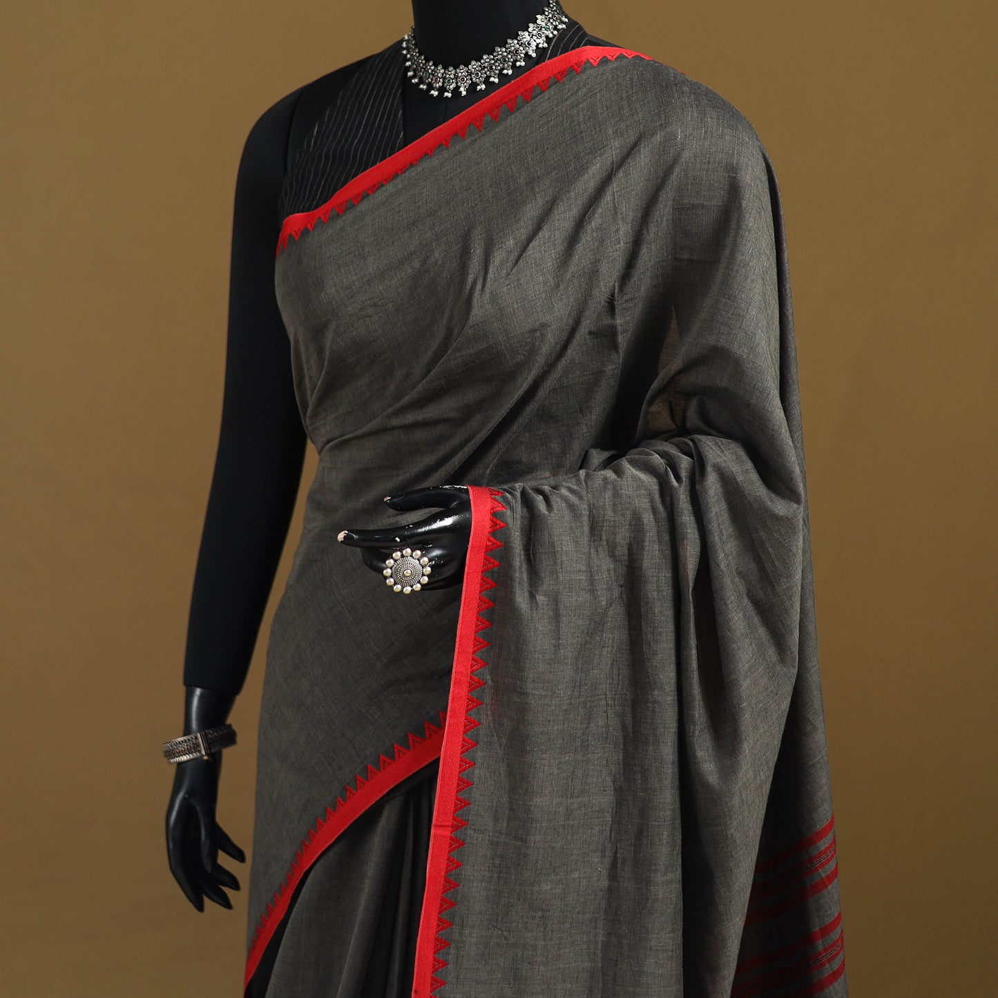 Bengal Handwoven Cotton Begumpuri Saree 14