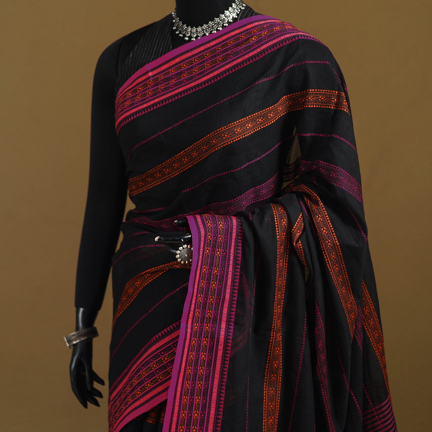 Bengal Handwoven Cotton Begumpuri Saree 18