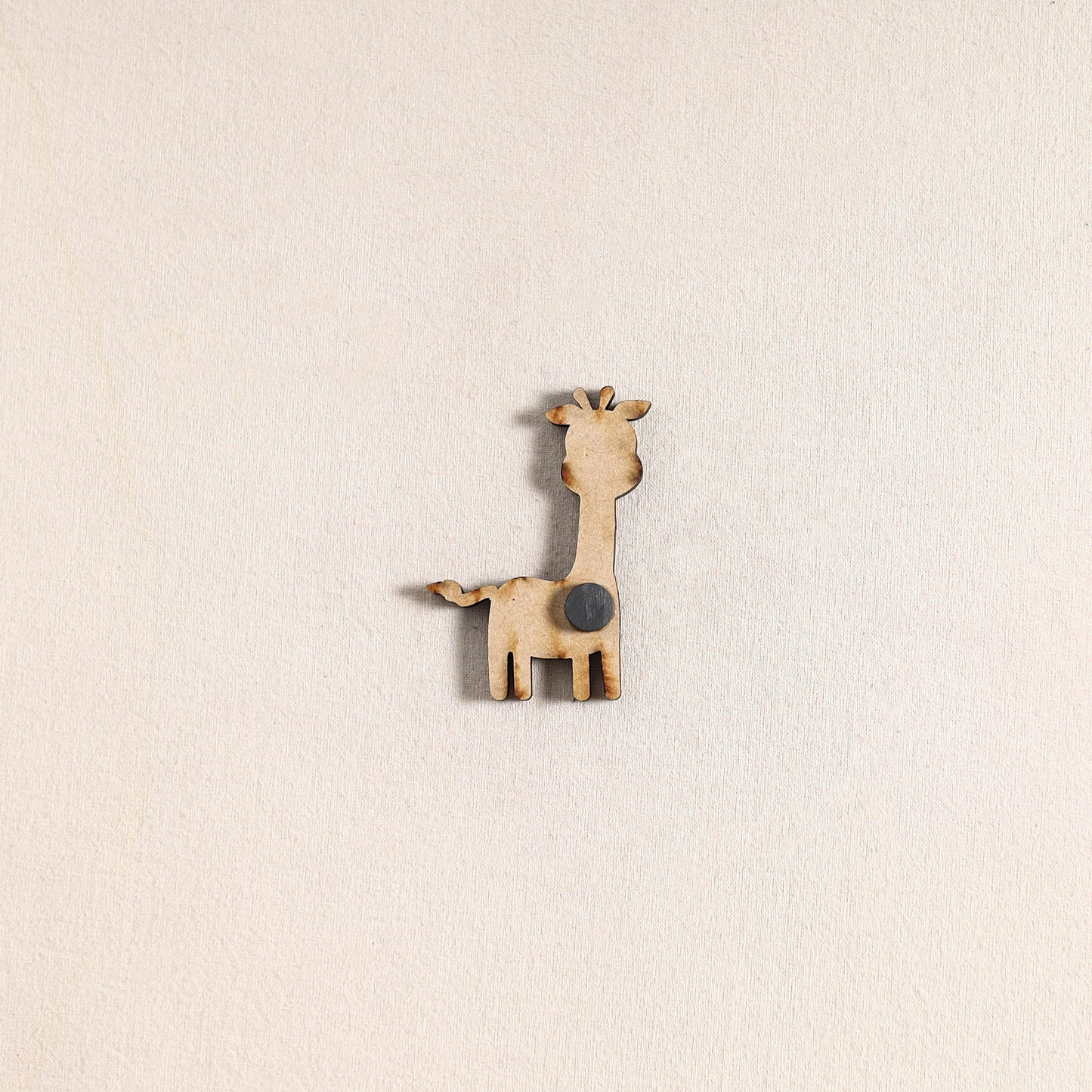 Giraffe Handpainted Fridge Magnet 53