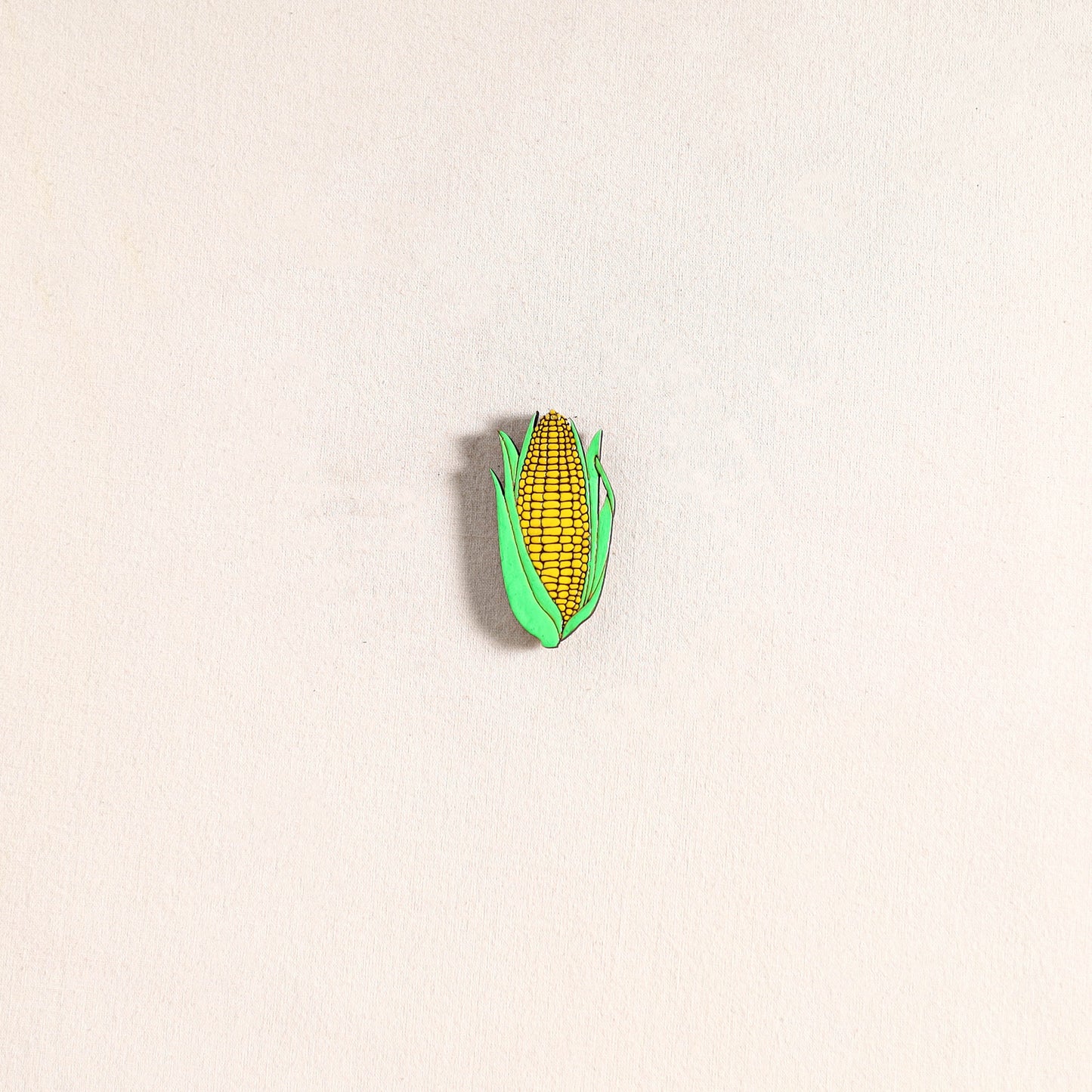 Sweet Corn Handpainted Fridge Magnet 63