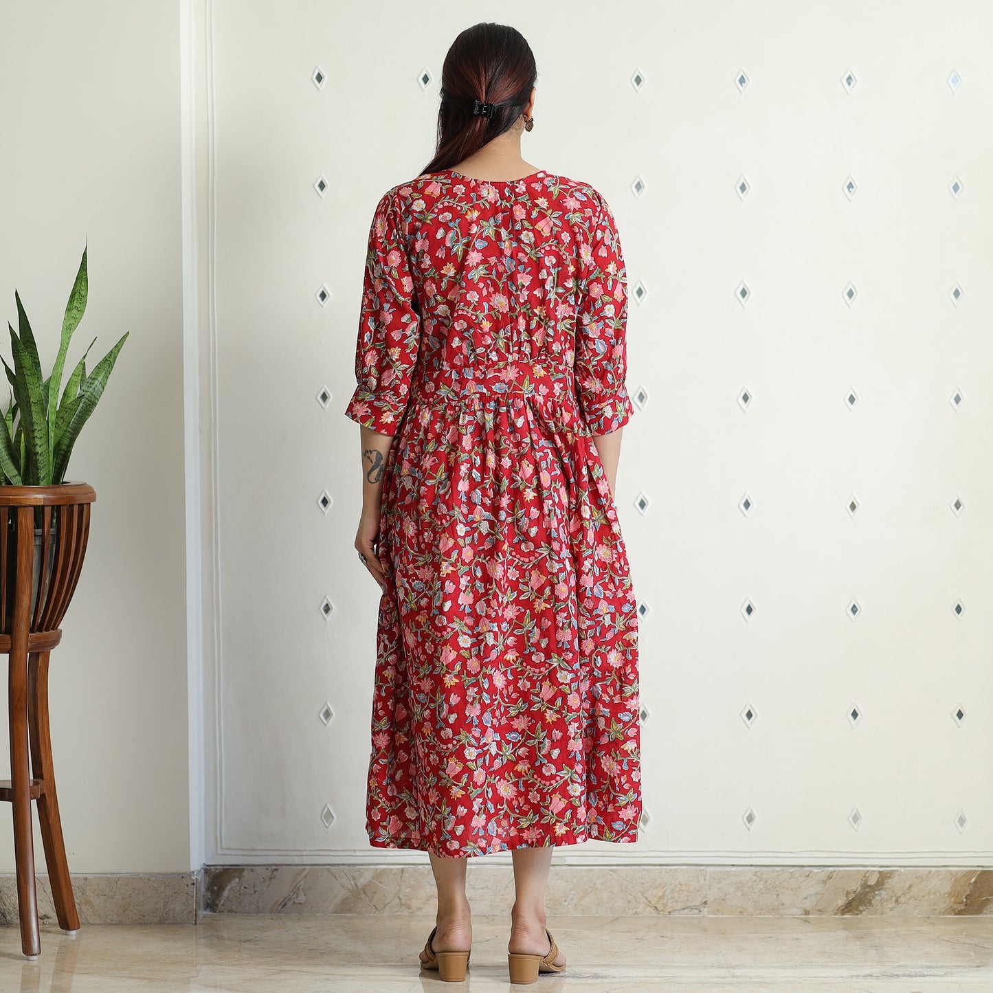 sanganeri dress