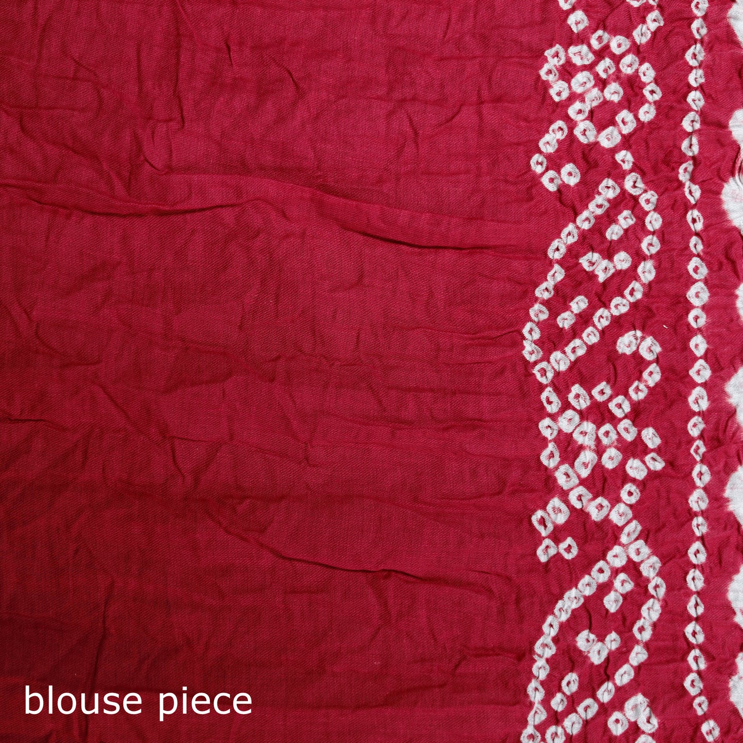 Kutch Bandhani Tie-Dye Cotton Saree 24