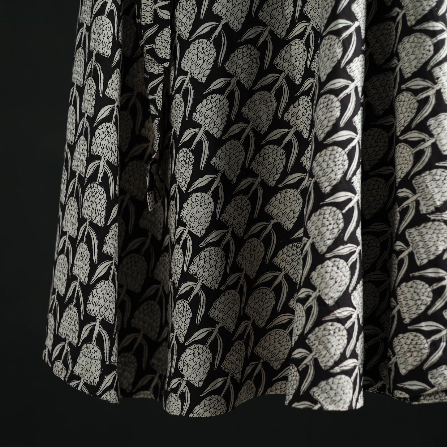 Bagru Hand Block Print Cotton Wrap Around Skirt 22