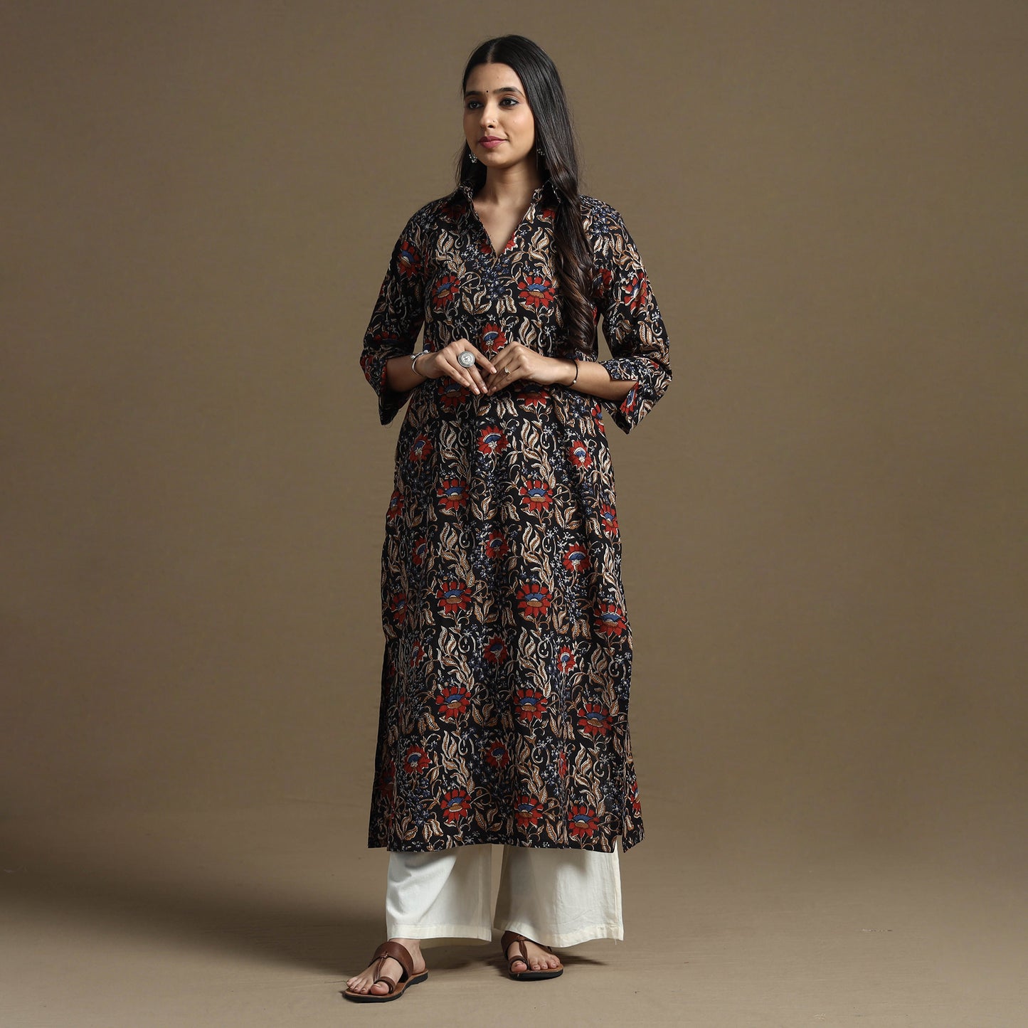 bagru print kurta