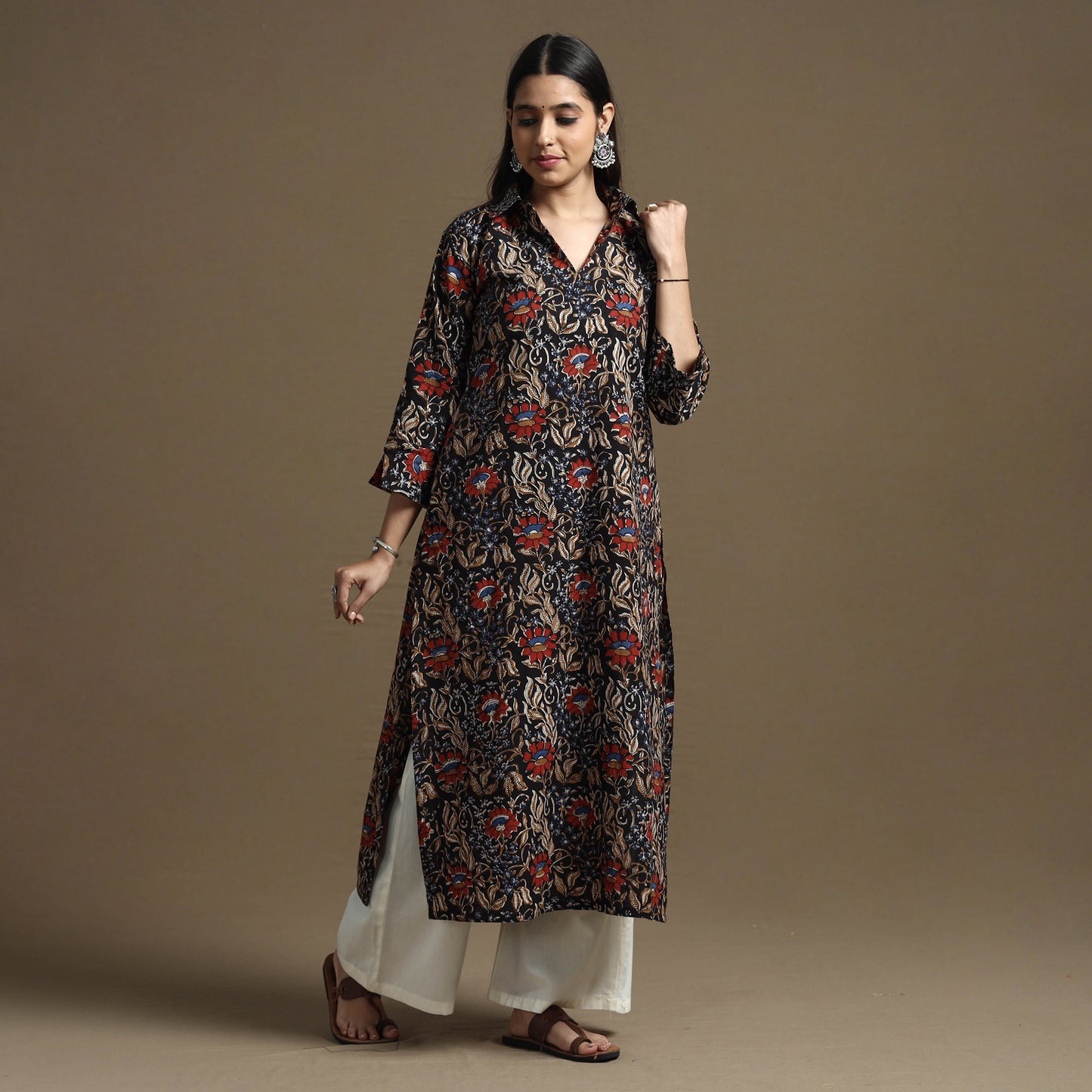bagru print kurta