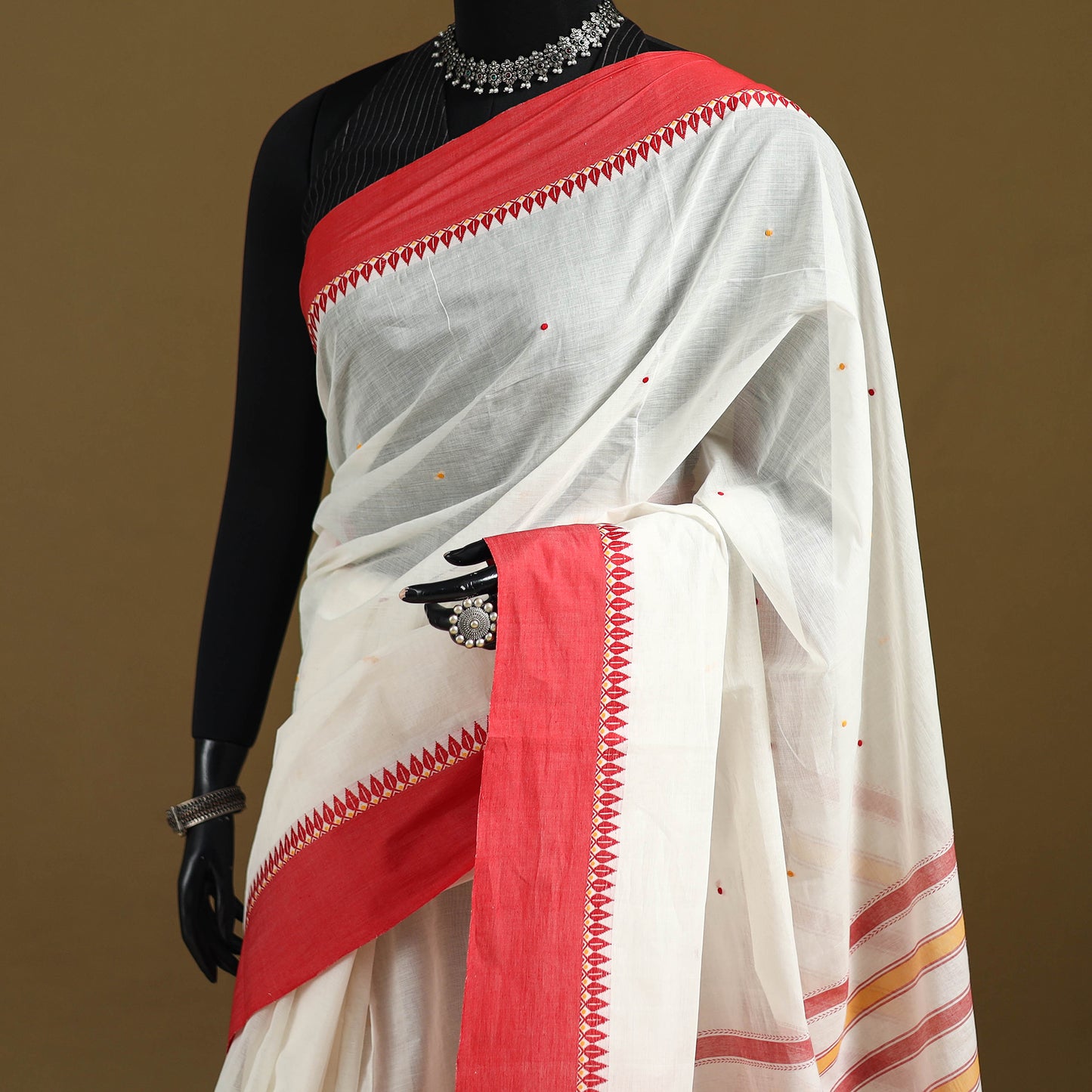Bengal Handwoven Cotton Begumpuri Saree 28