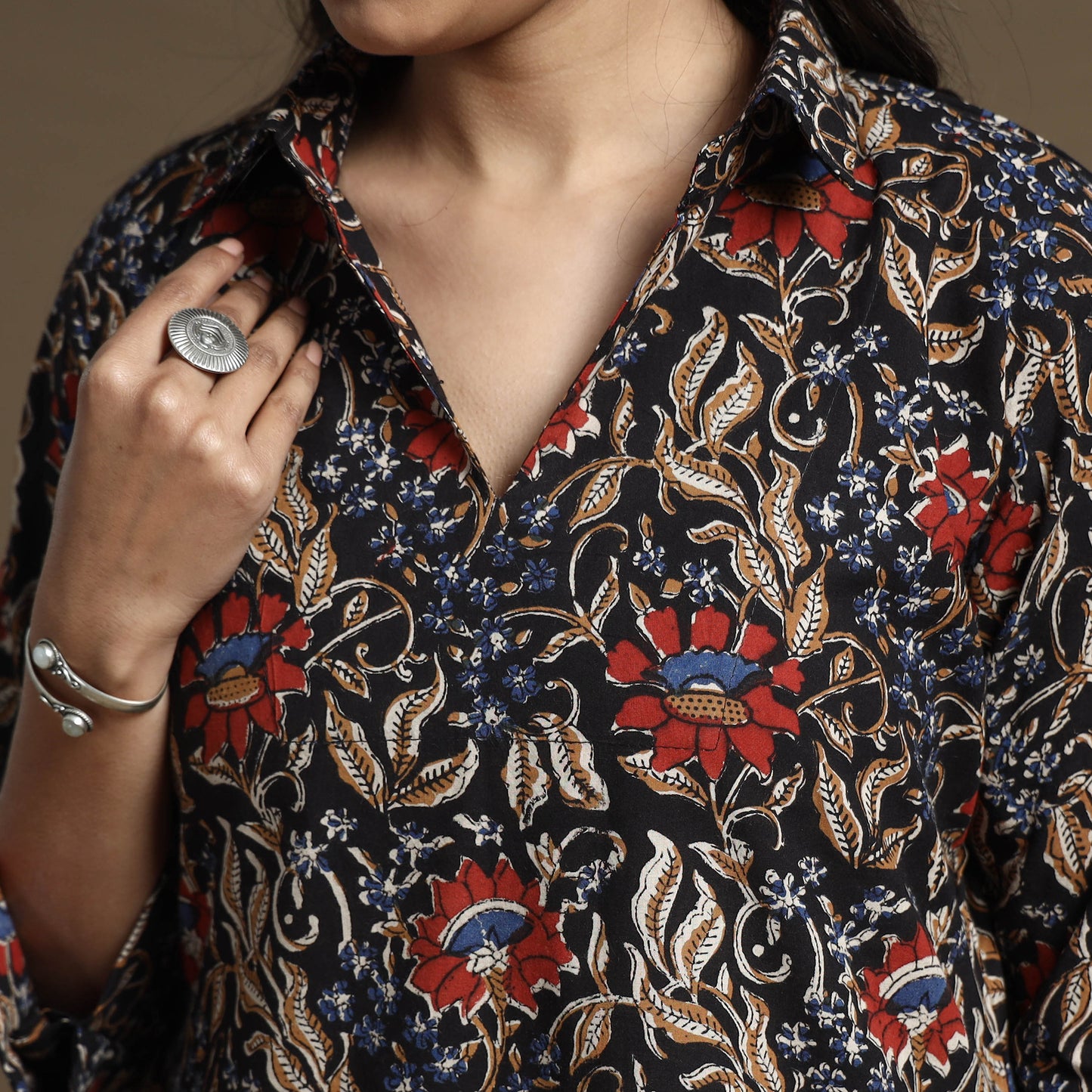 bagru print kurta
