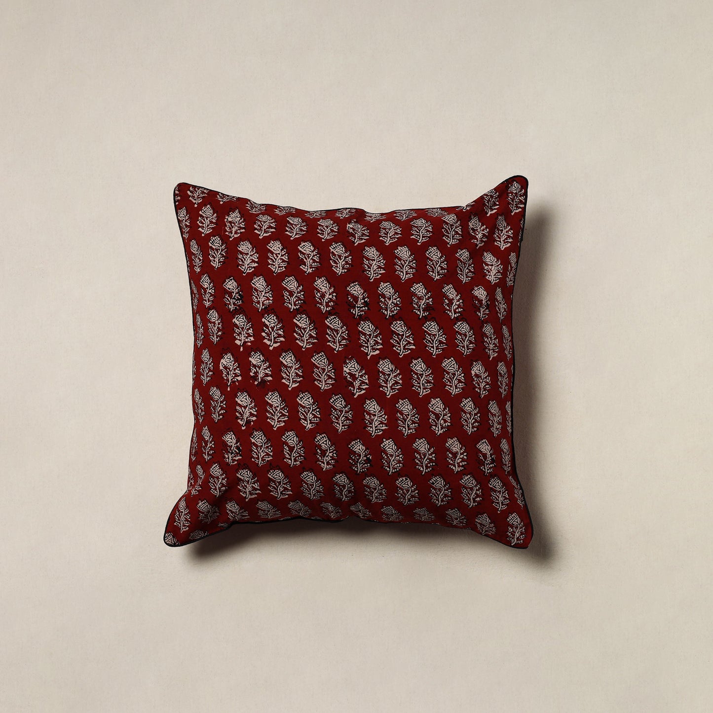 Bagh Hand Block Print Cushion Cover (16 x 16 in) 57