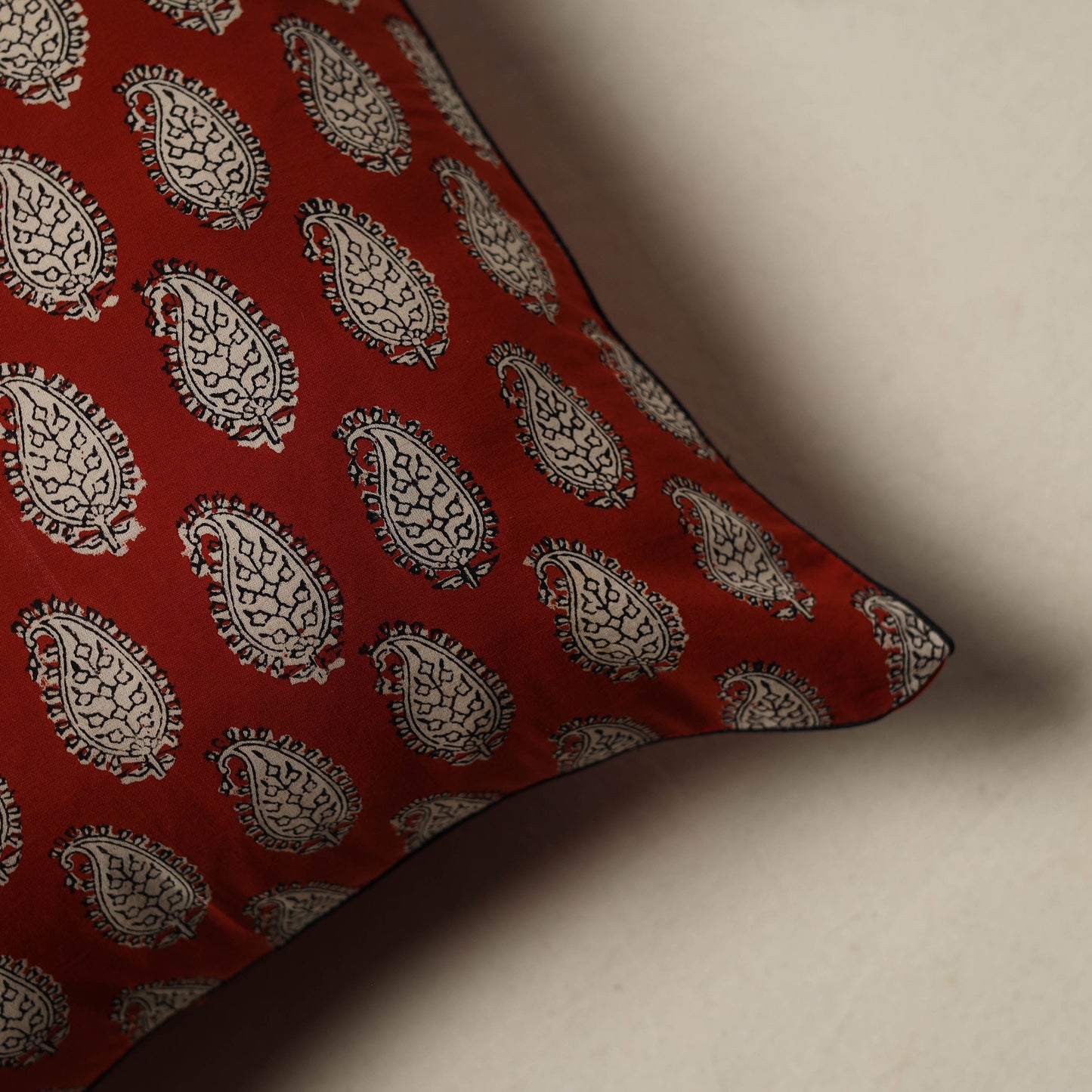 Bagh Hand Block Print Cushion Cover (16 x 16 in) 58