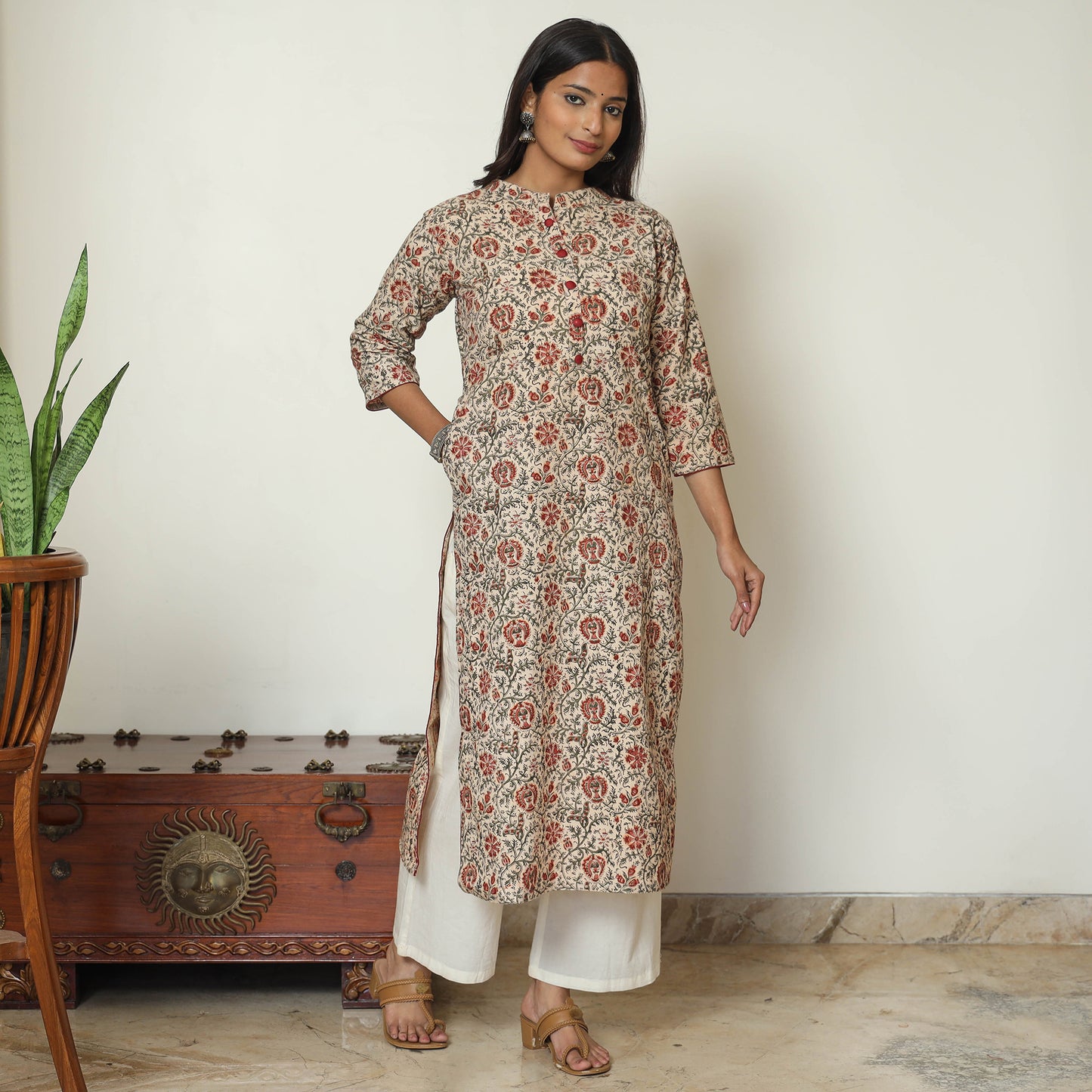 kalamkari kurta