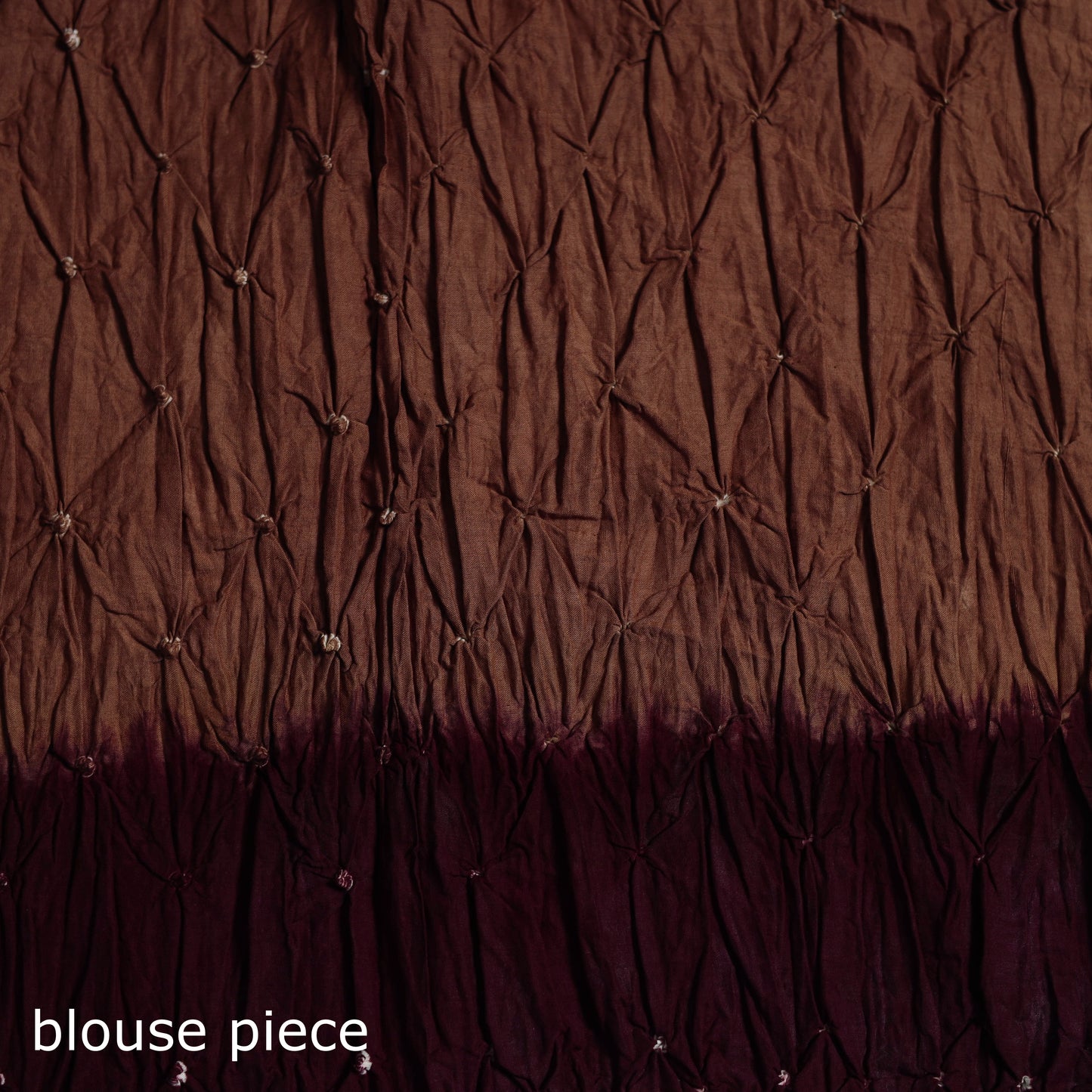 Kutch Tie-Dye Bandhani Cotton Saree with Blouse Piece 18