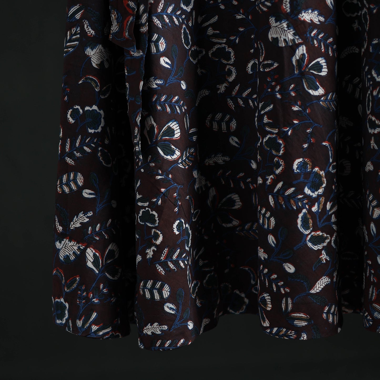Bagru Hand Block Print Cotton Wrap Around Skirt 32
