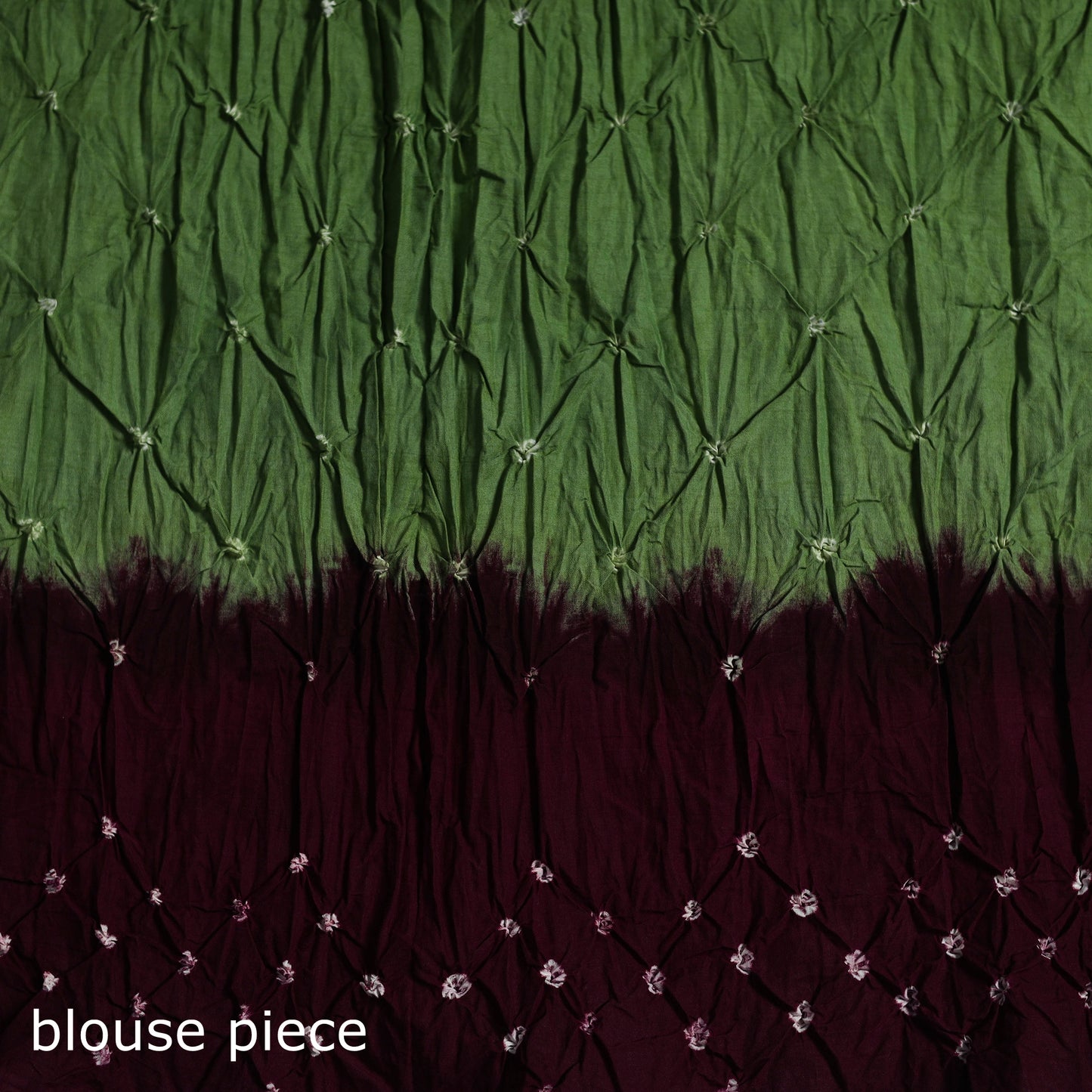 Kutch Tie-Dye Bandhani Cotton Saree with Blouse Piece 20