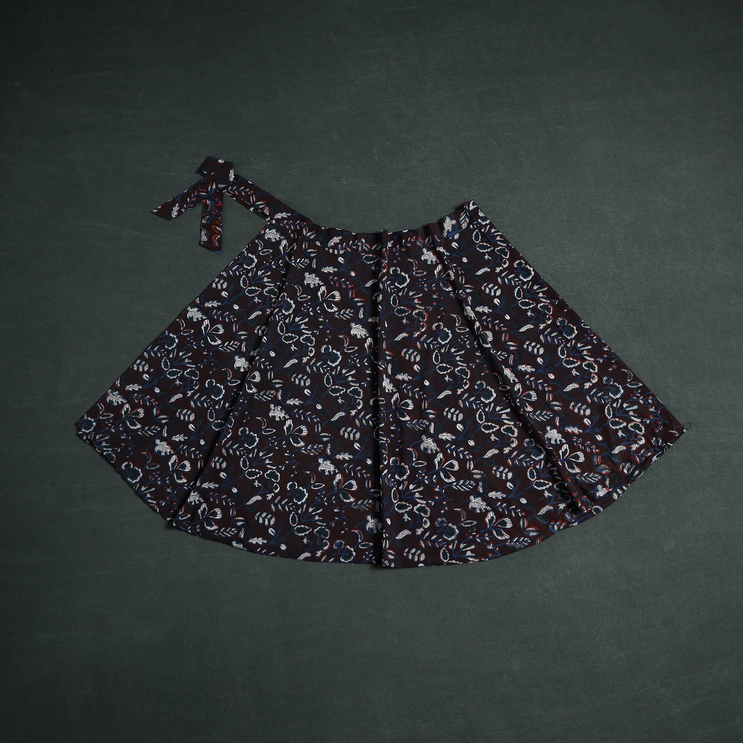 Bagru Hand Block Print Cotton Wrap Around Skirt 32