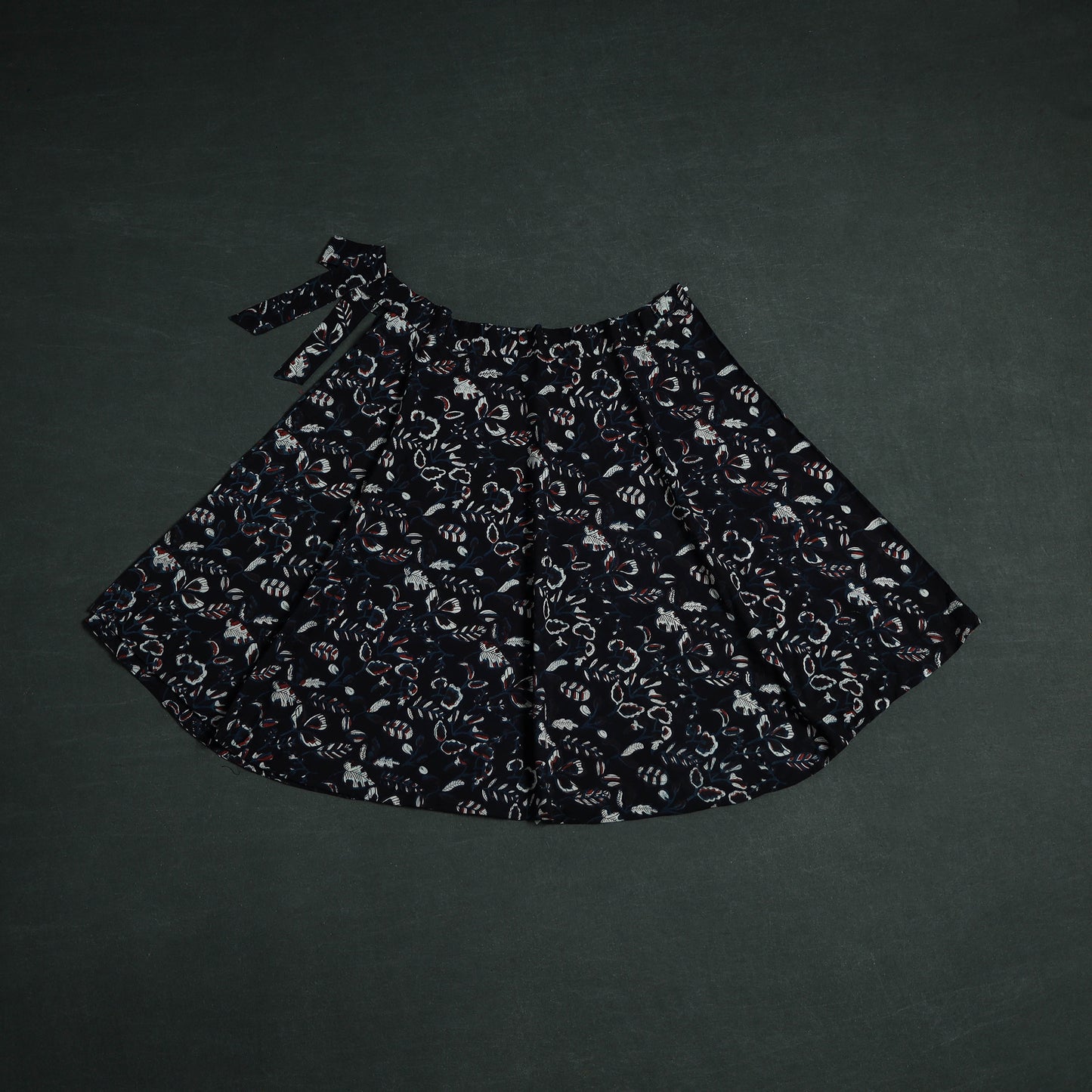 Bagru Hand Block Print Cotton Wrap Around Skirt 29