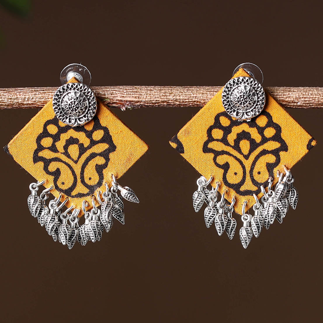 Handcrafted Fabart GS Earrings