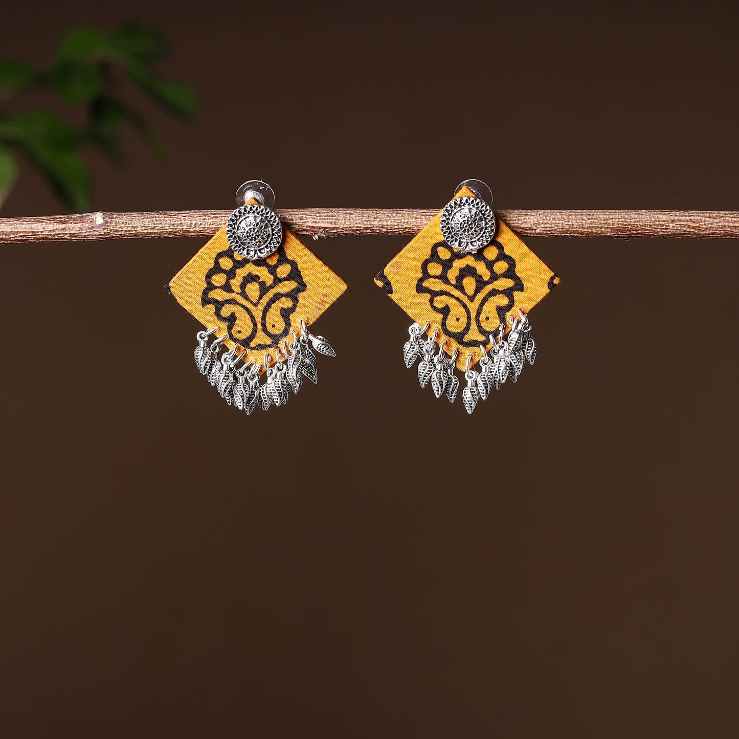 Handcrafted Fabart GS Earrings
