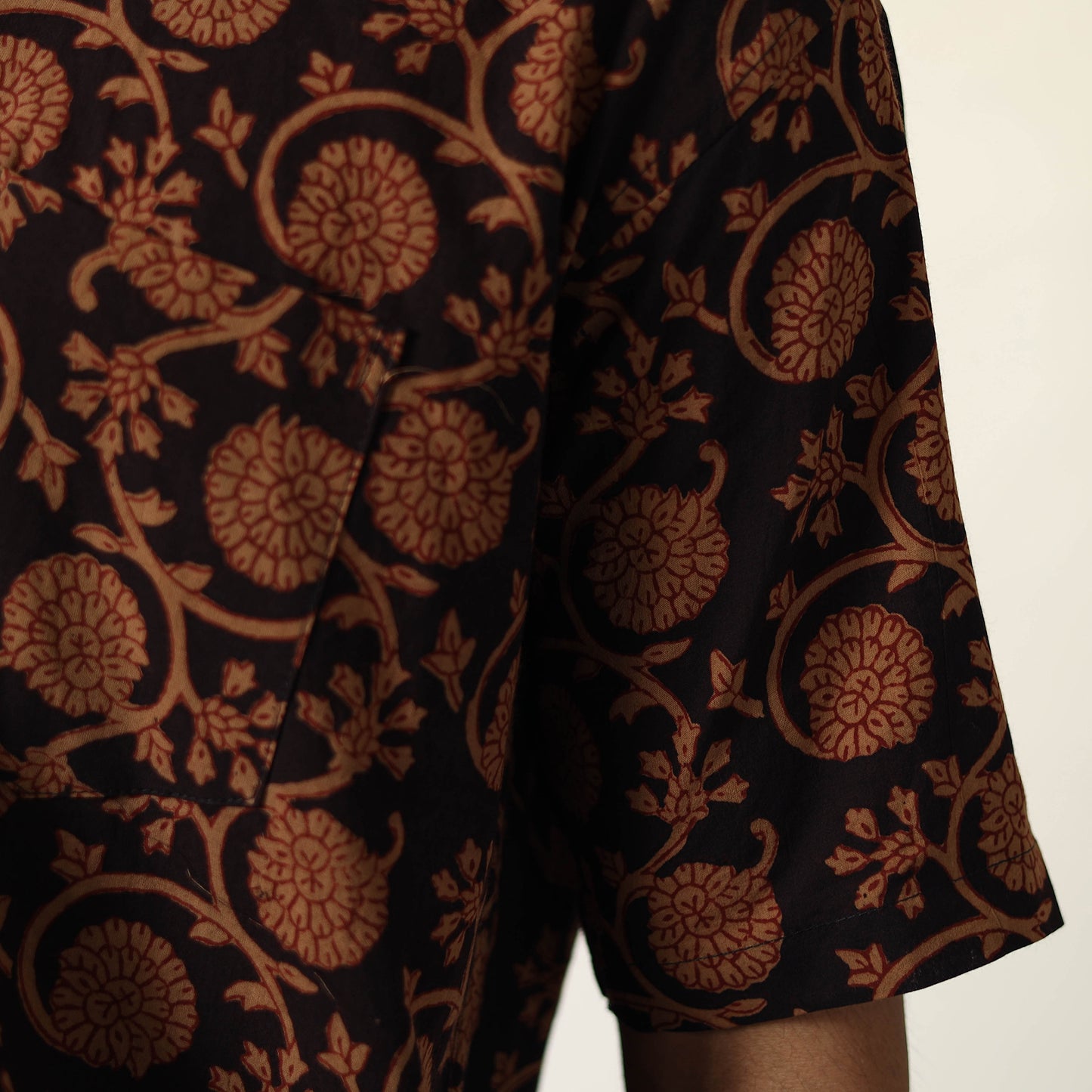 Buy Bagh Block Printed Cotton Men Half Sleeve Shirt 09 Online at iTokri.com