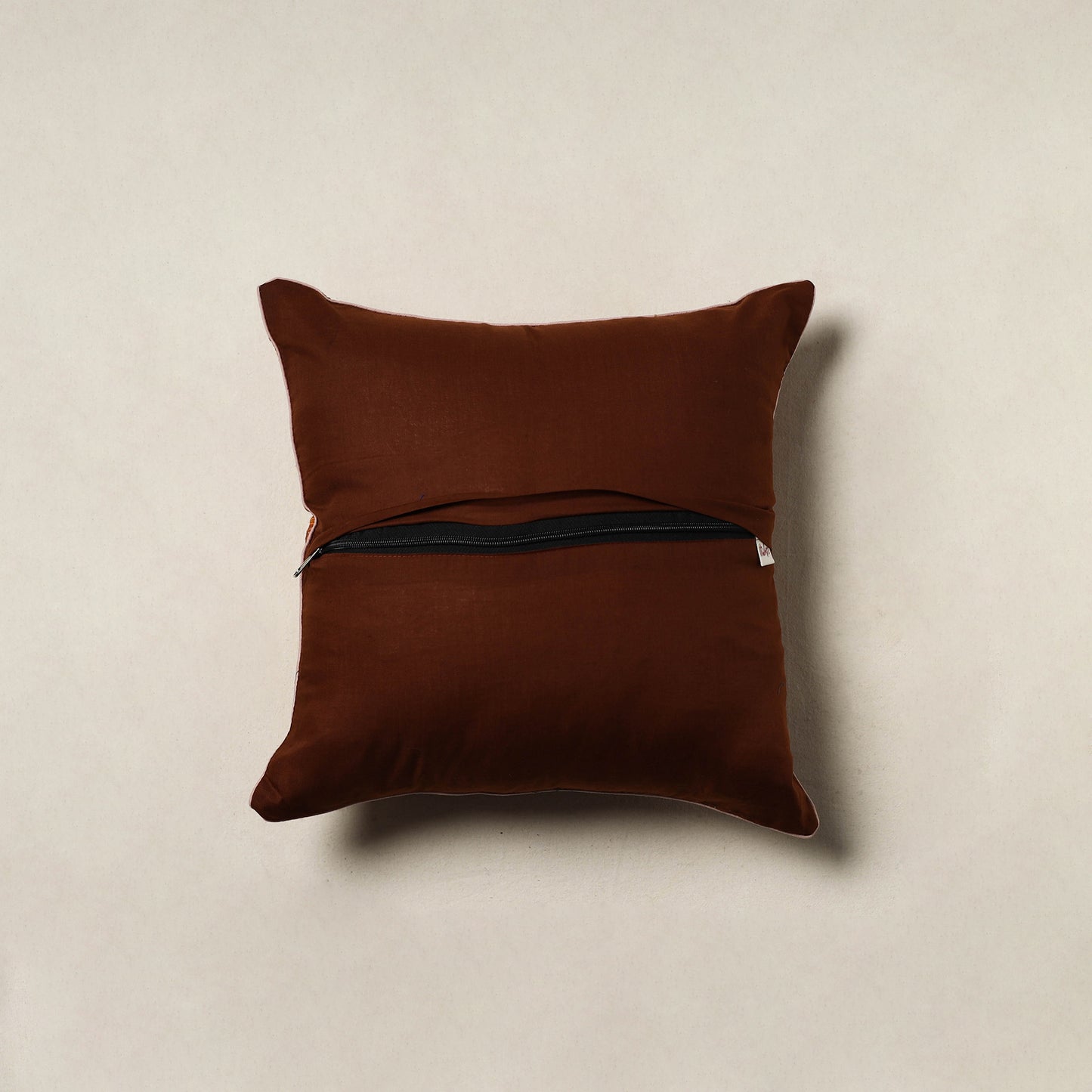 Sambalpuri Ikat Weave Cushion Cover (16 x 16 in) 06