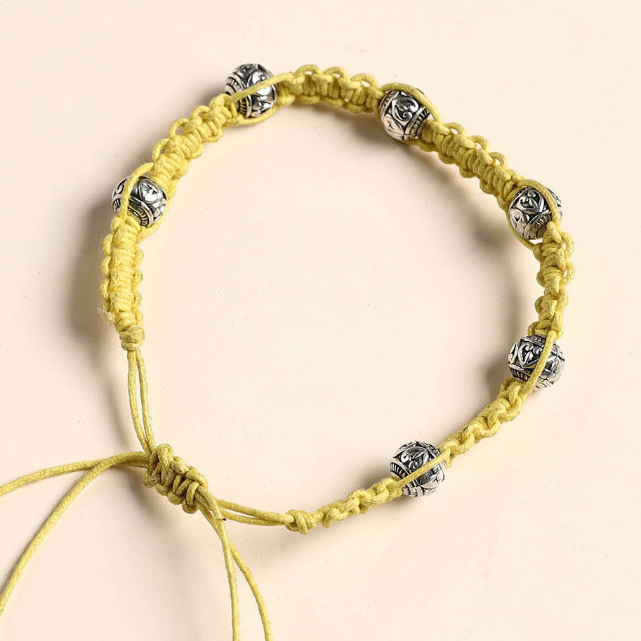 Handmade Oxidized Metal Bracelet 05