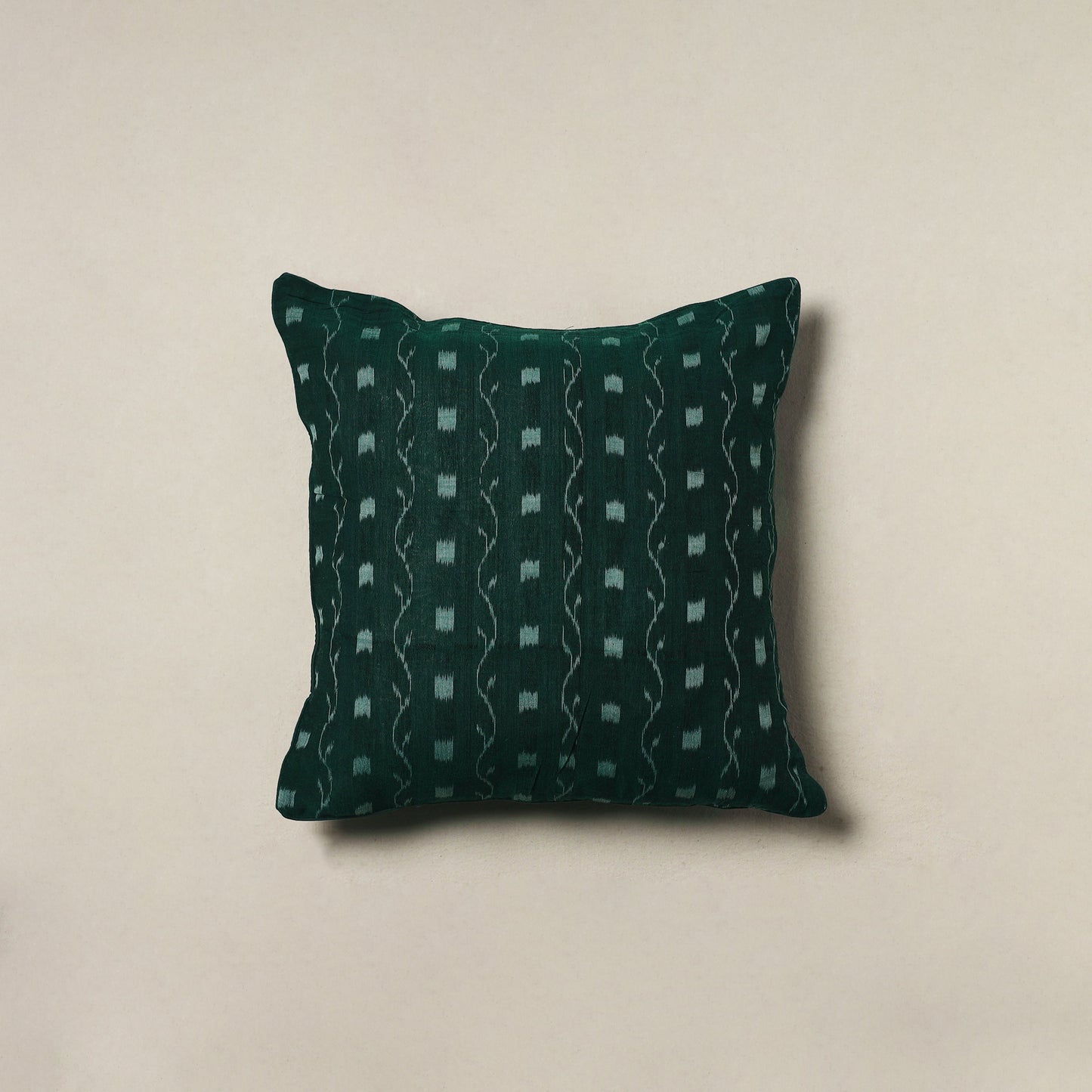 Sambalpuri Ikat Weave Cushion Cover (16 x 16 in) 11