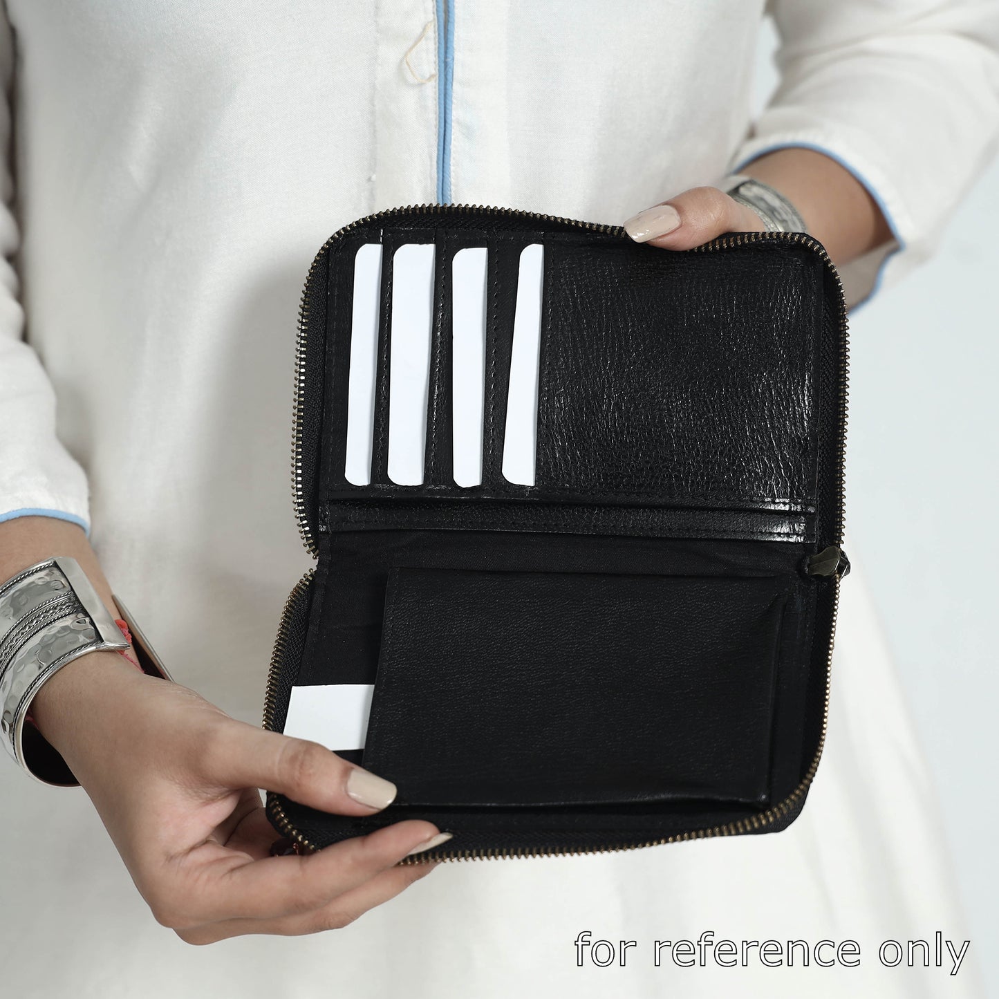 Yellow Handcrafted Embossed Leather Mobile Case with Card Holder