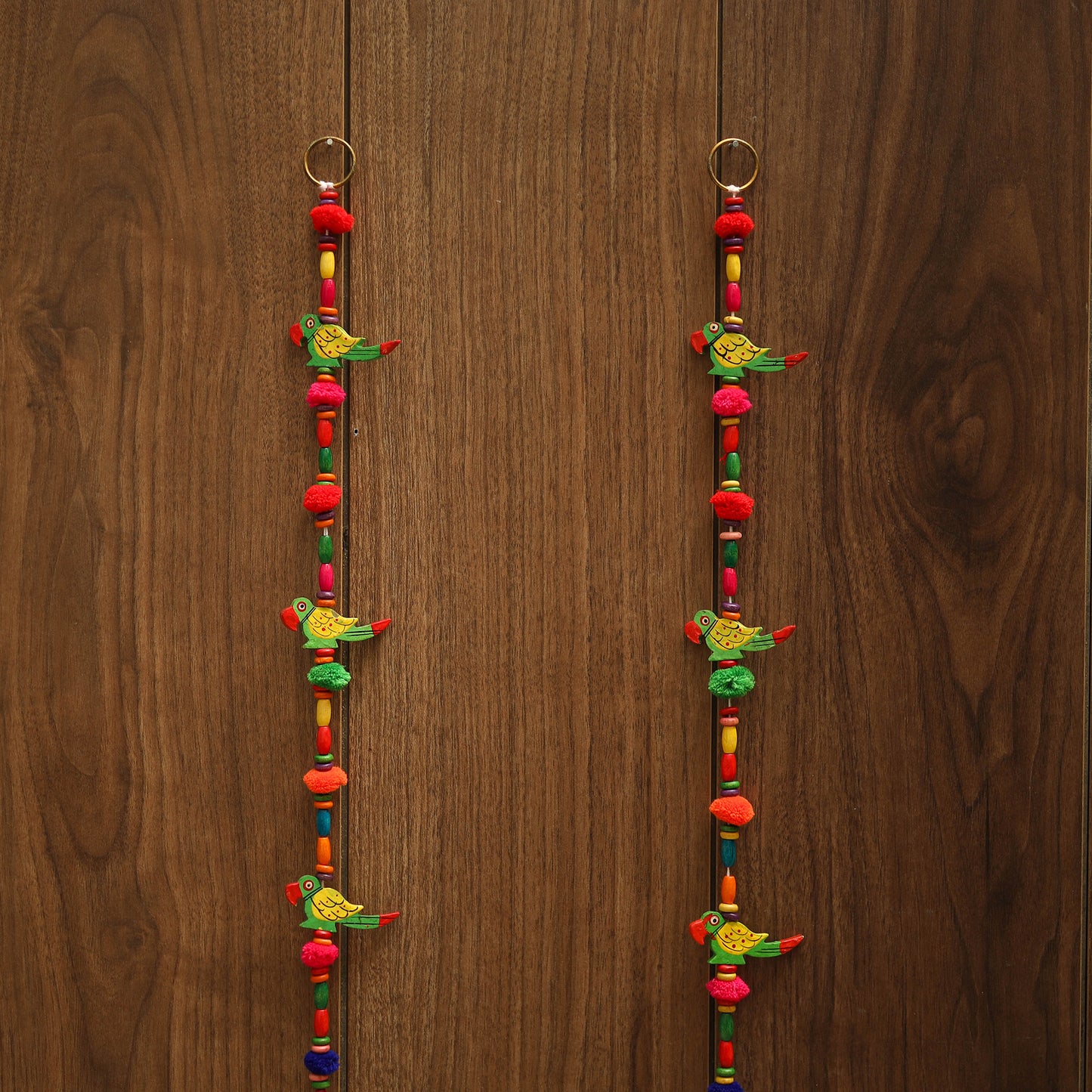 Handmade bead work hanging (set of 2) 09 - handcrafted