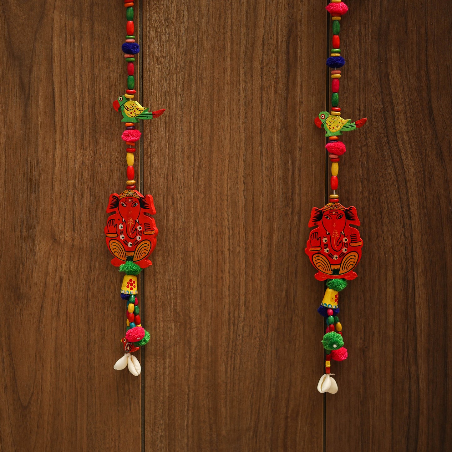 Handmade bead work hanging (set of 2) 09 - handcrafted