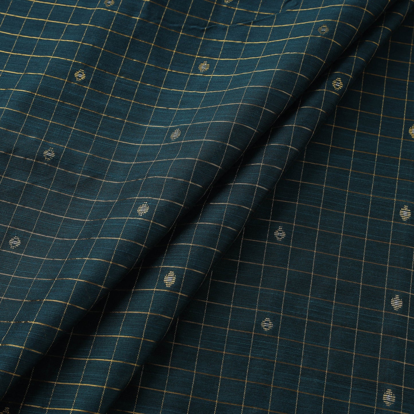 Thread Buti Spun Dupion Viscose Silk Plain Fabric 17
