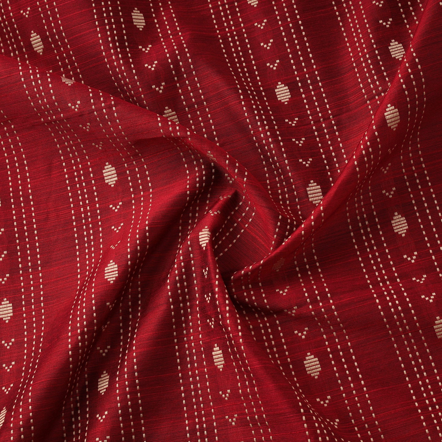 Thread Buti Spun Dupion Viscose Silk Plain Fabric 15