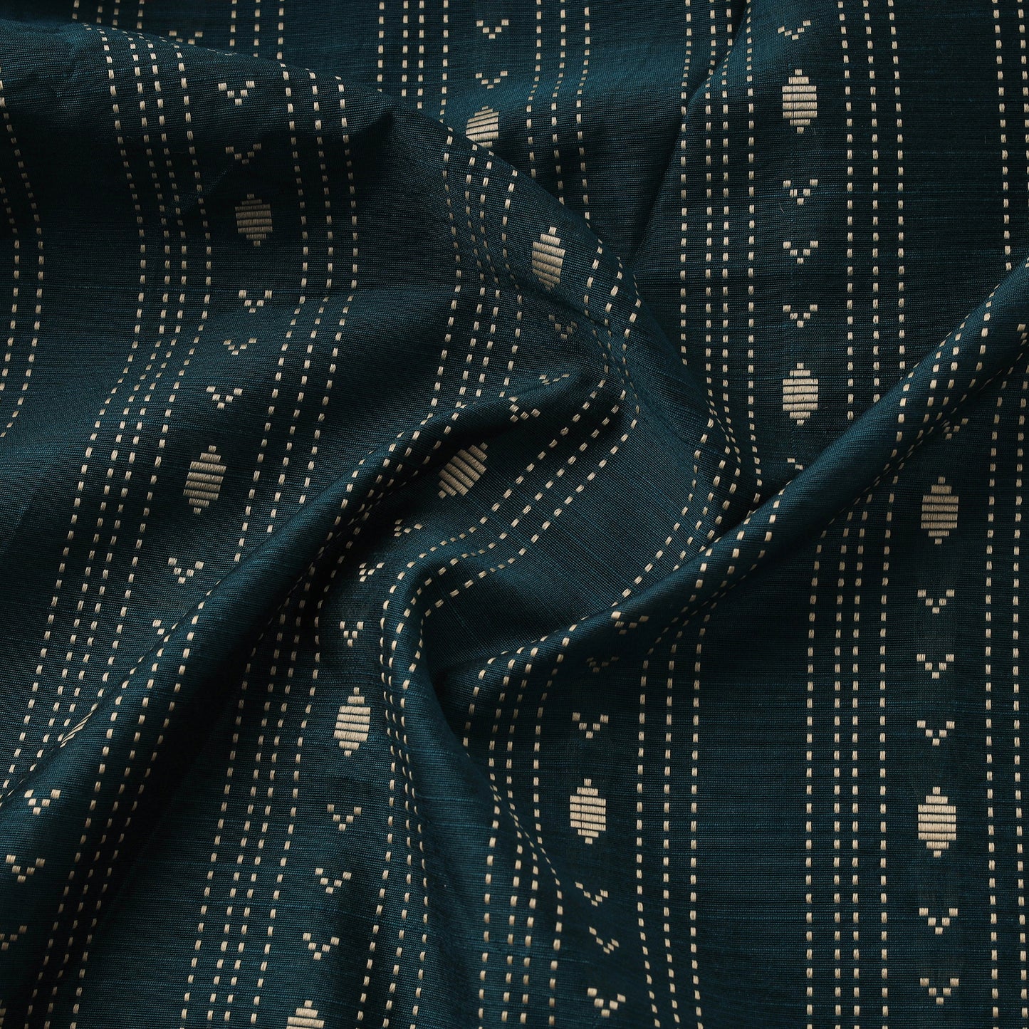 Thread Buti Spun Dupion Viscose Silk Plain Fabric 14