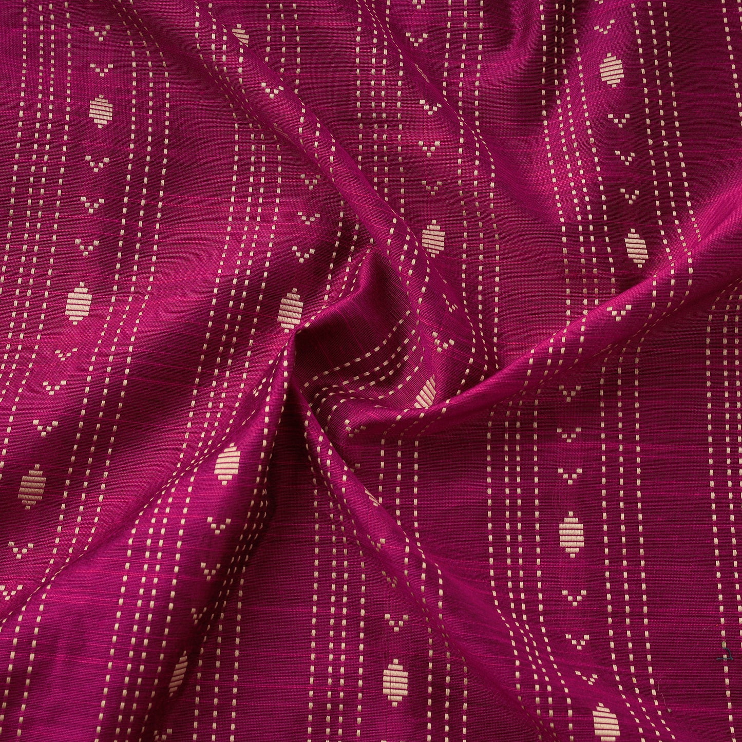 Thread Buti Spun Dupion Viscose Silk Plain Fabric 11