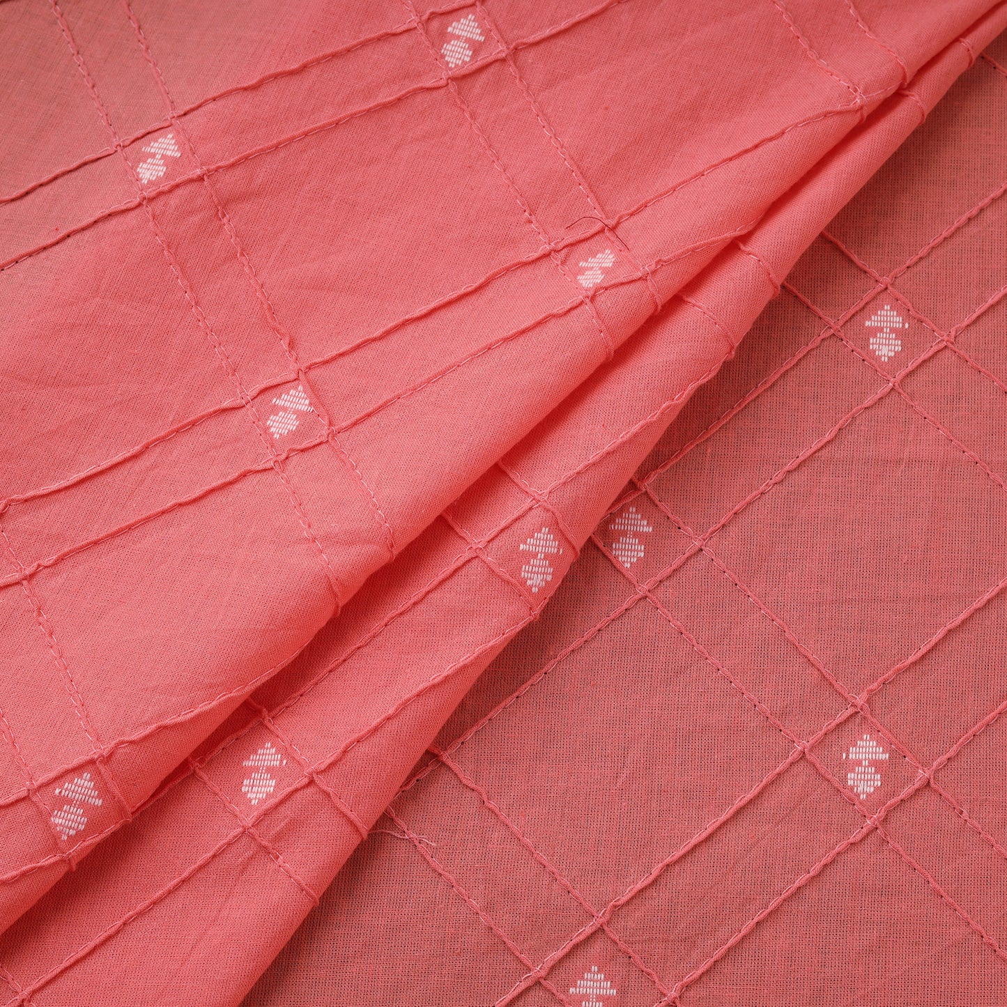Prewashed Cotton Jacquard Buti Fabric 30