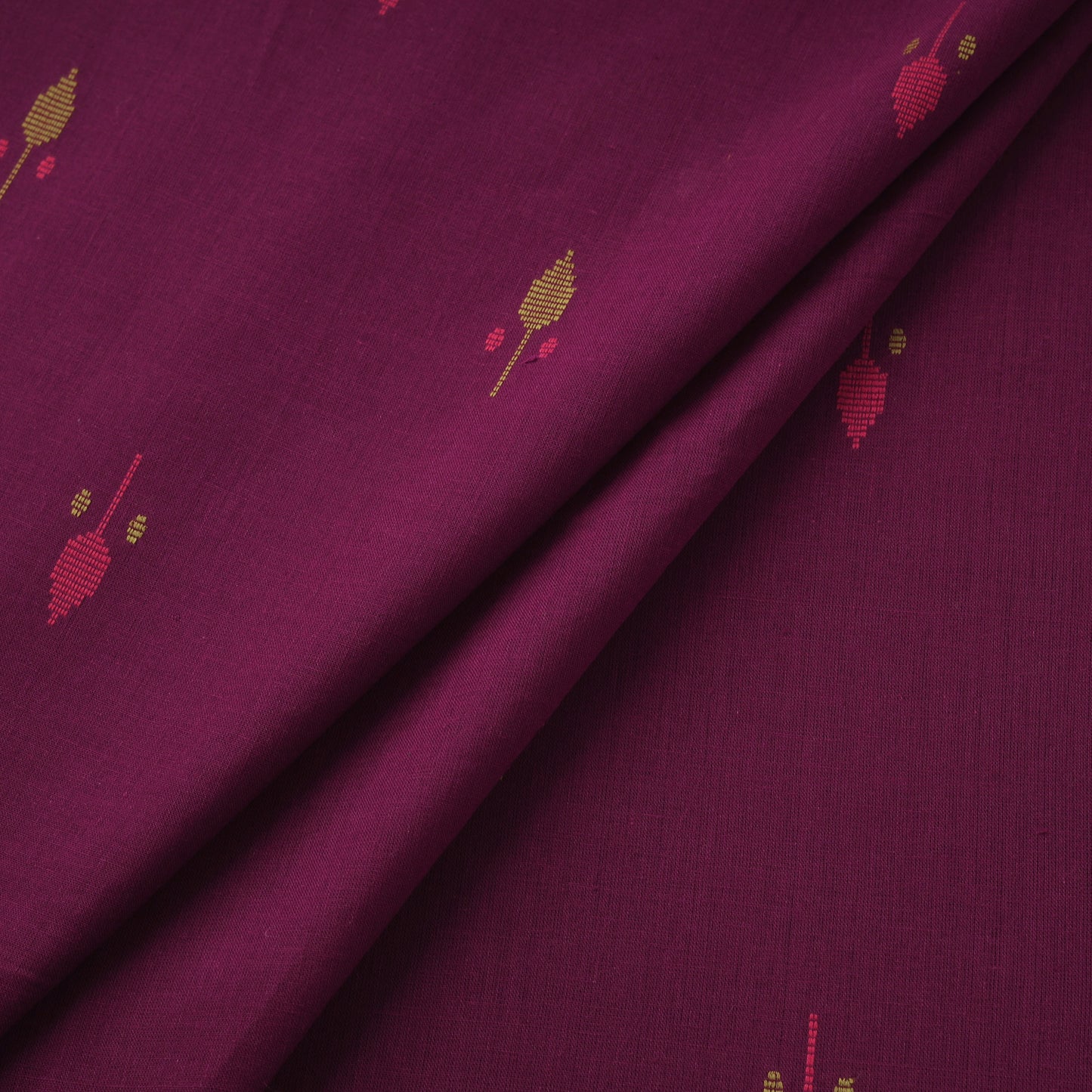 Prewashed Cotton Jacquard Buti Fabric 28