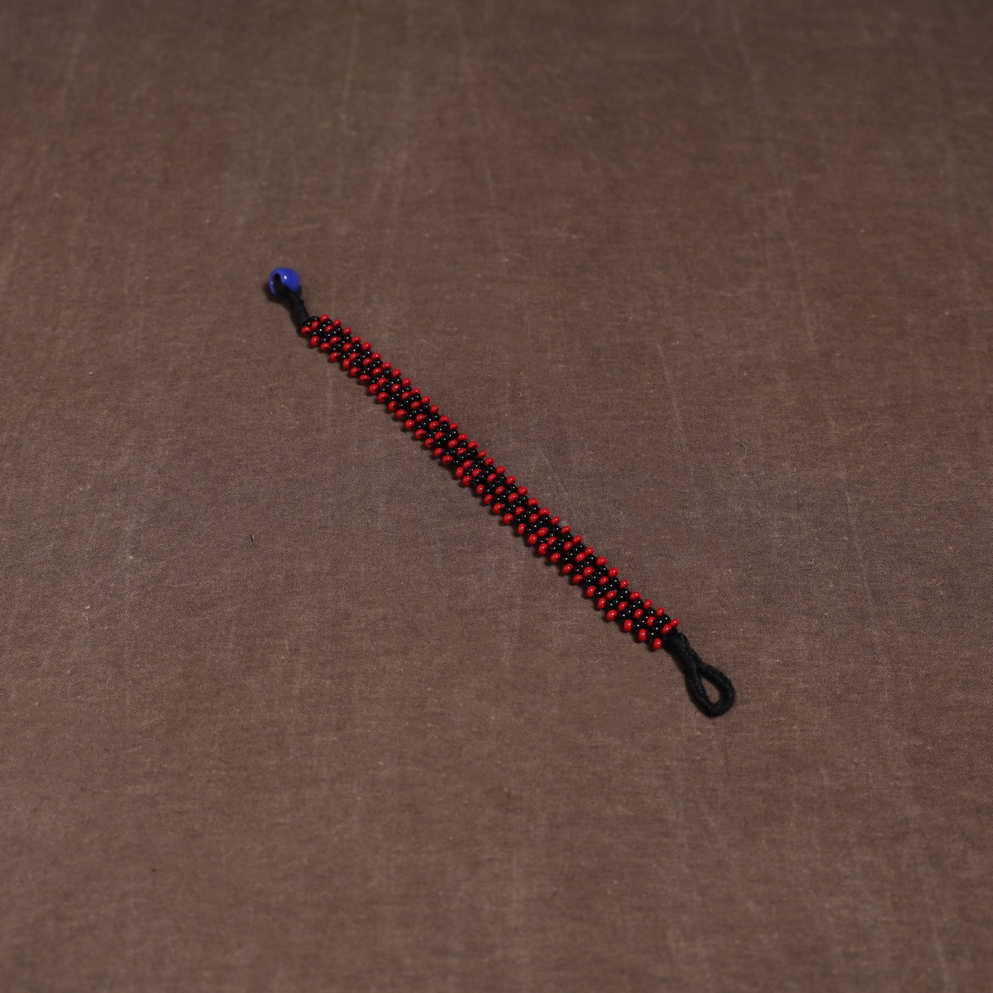Red - Bead Work Handmade Baiga Tribal Bracelet 28