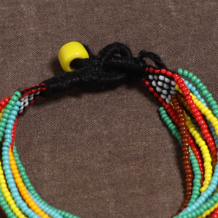 Multicolor - Bead Work Handmade Baiga Tribal Bracelet 33