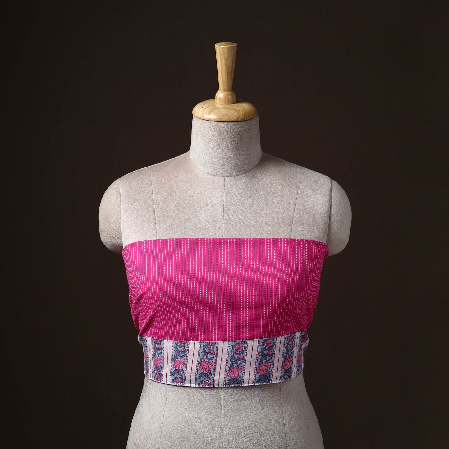 Running Stitch Plain Cotton Blouse Piece 24