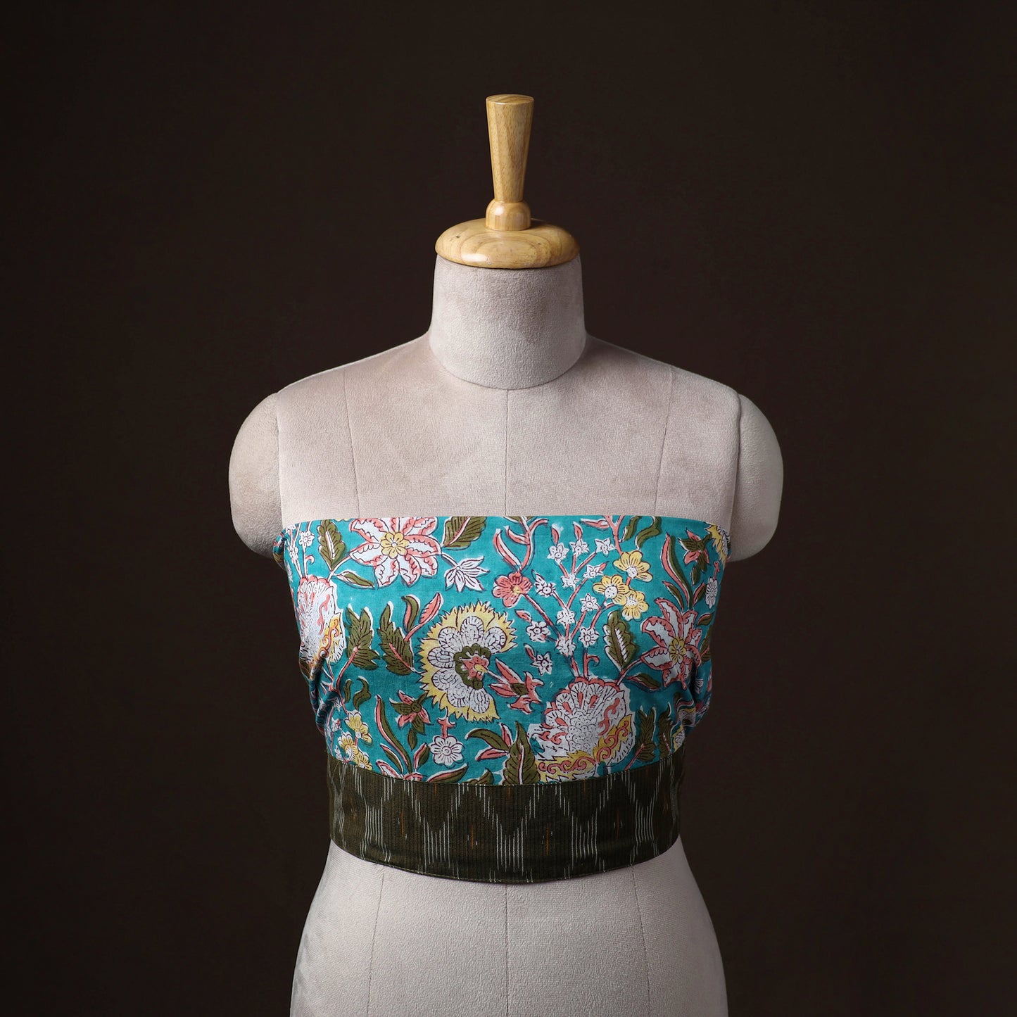 Sanganeri Hand Block Print Cotton Blouse Piece 28
