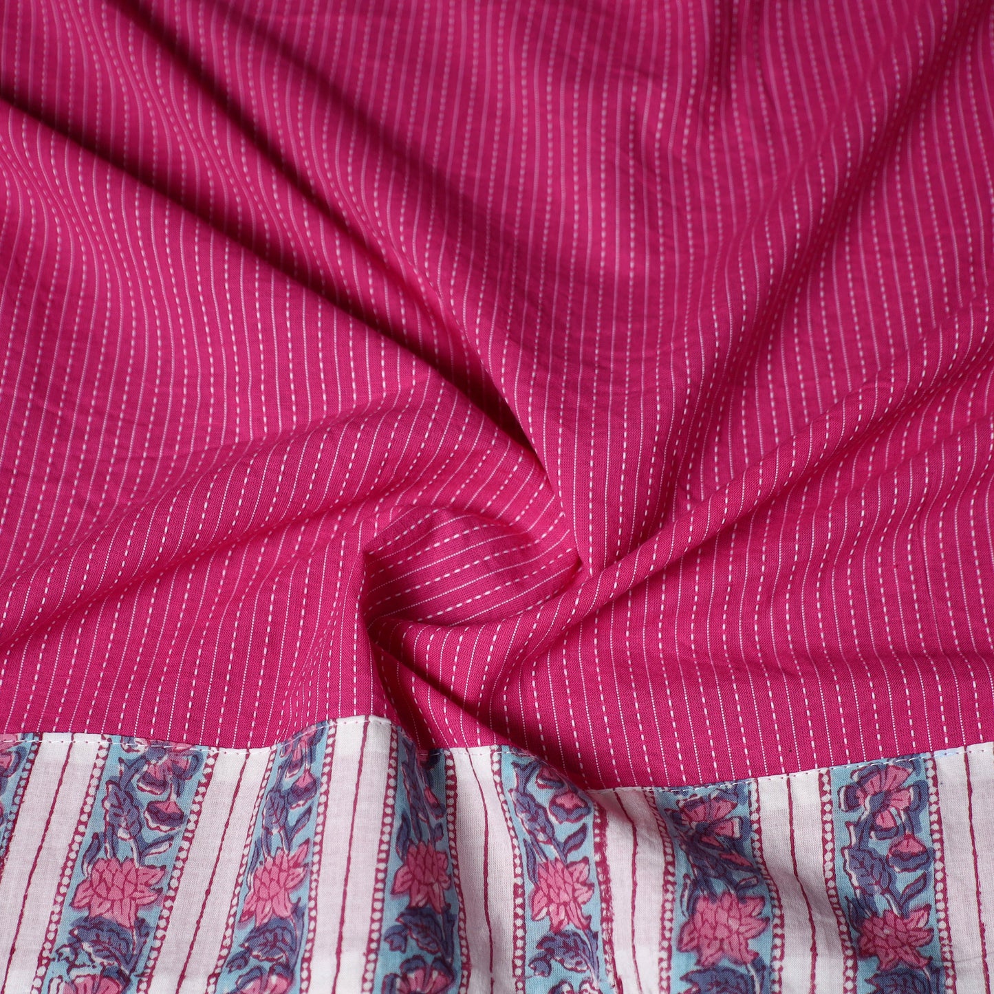 Running Stitch Plain Cotton Blouse Piece 24