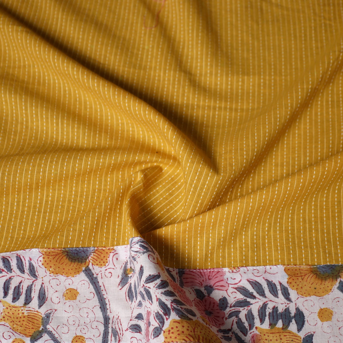 Running Stitch Plain Cotton Blouse Piece 23