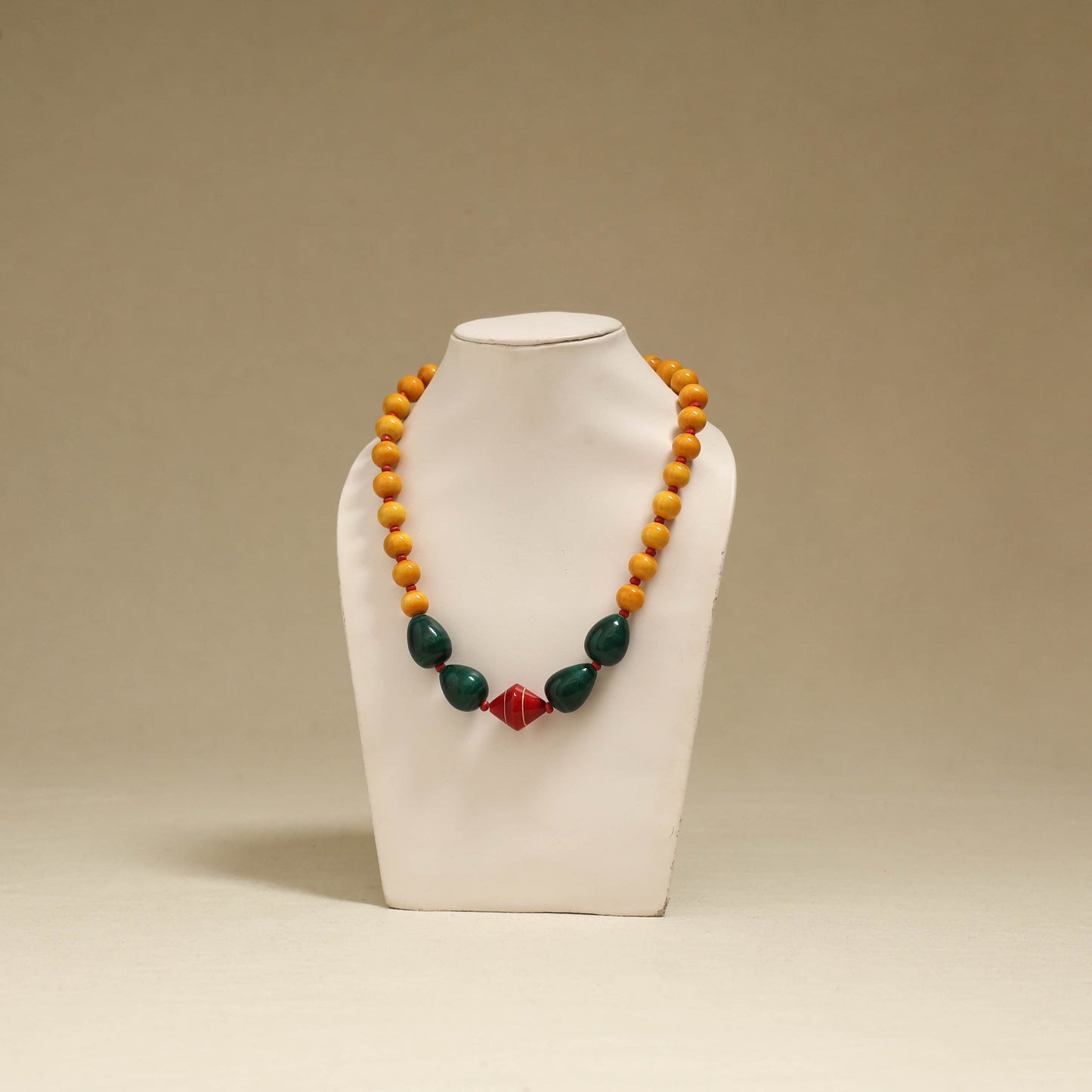 Multicolor - Channapatna Handcrafted Wooden Necklace 50